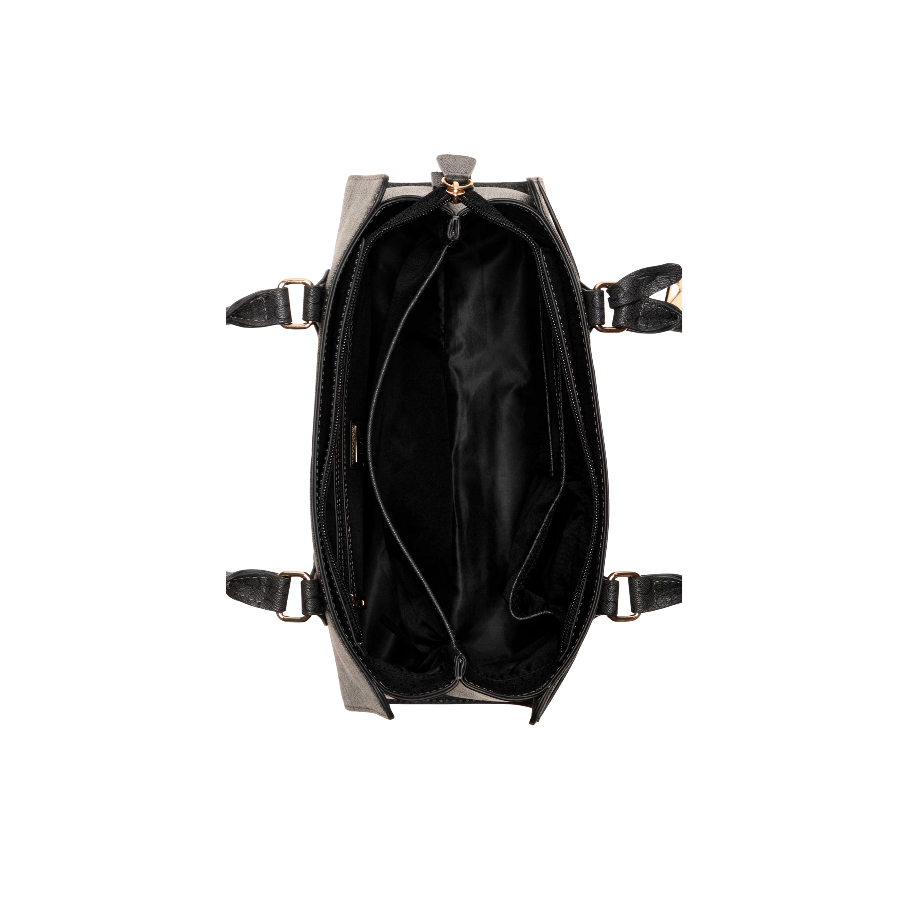 GUESS Women Eldoria Enlarged Logo Satchel - Black