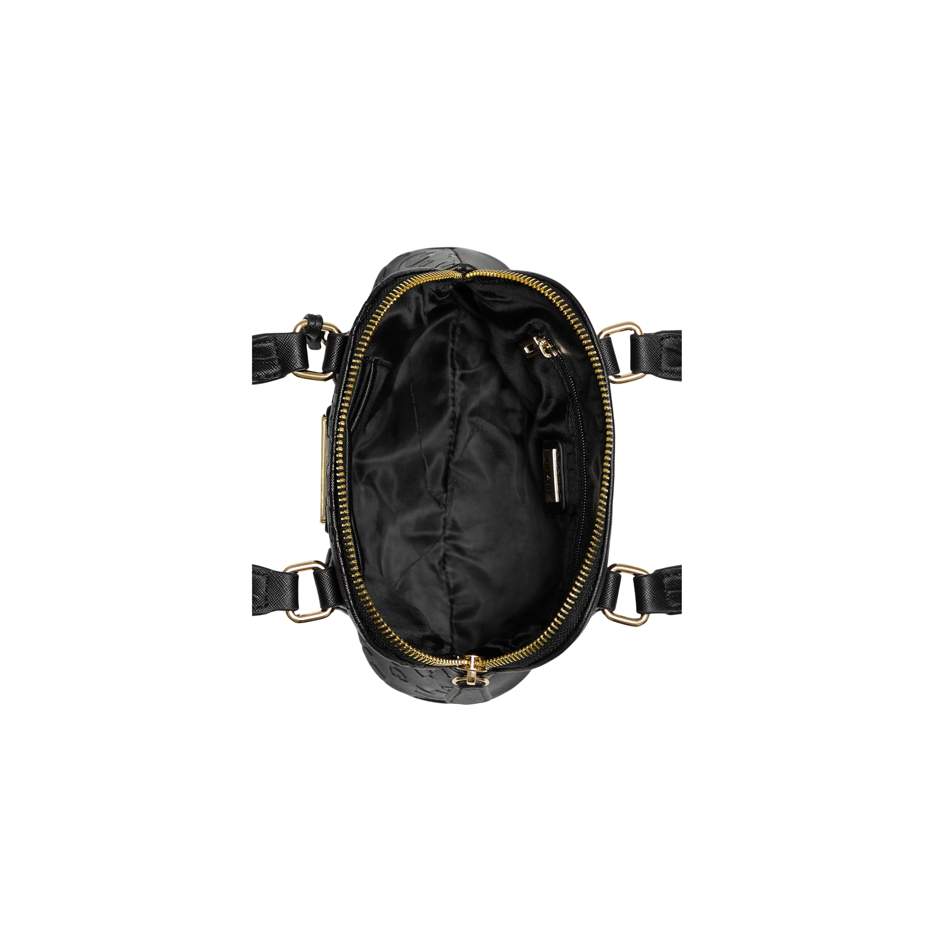 GUESS Women Elise Dome Satchel - Black G