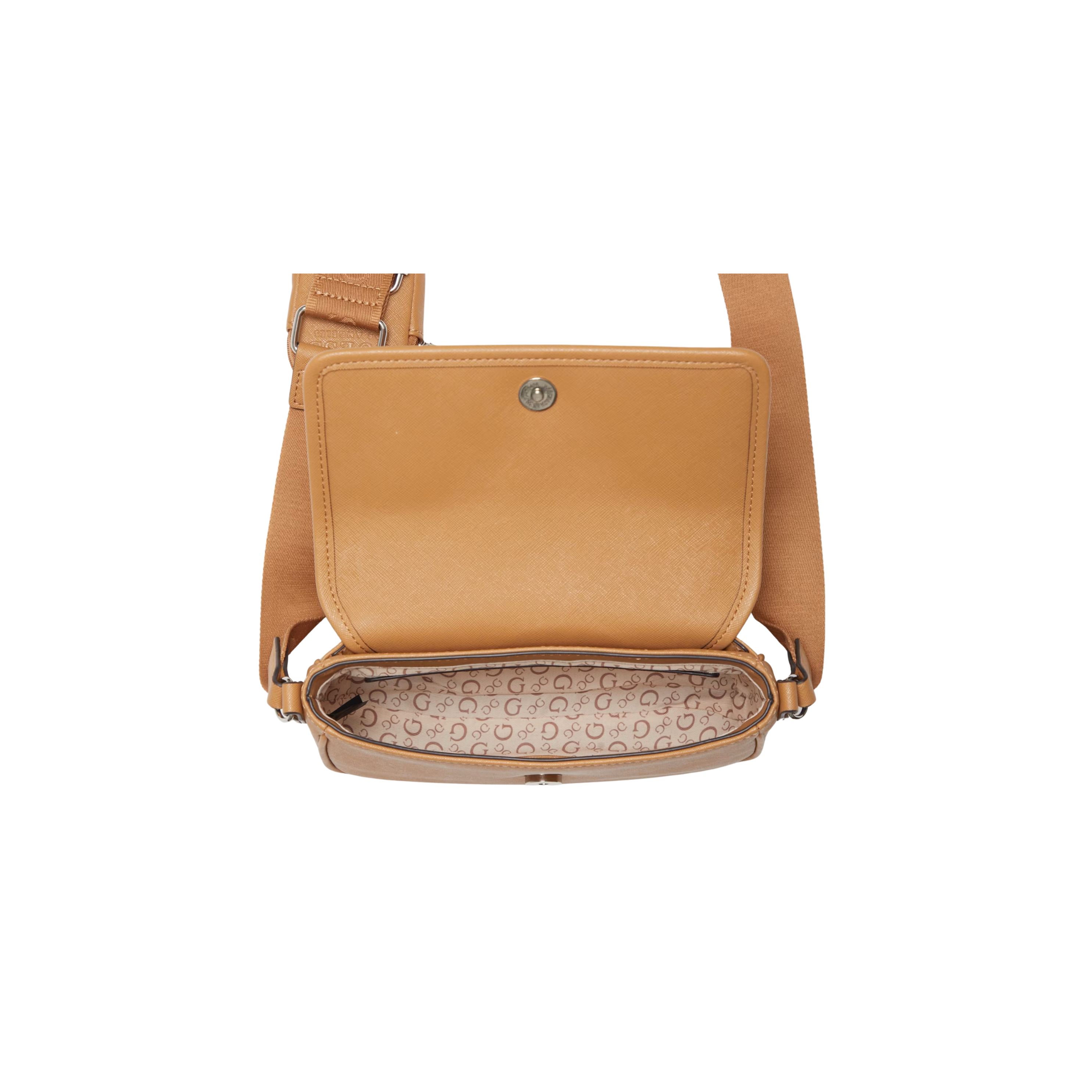 Guess Women Haddington Mini Crossbody - Brown