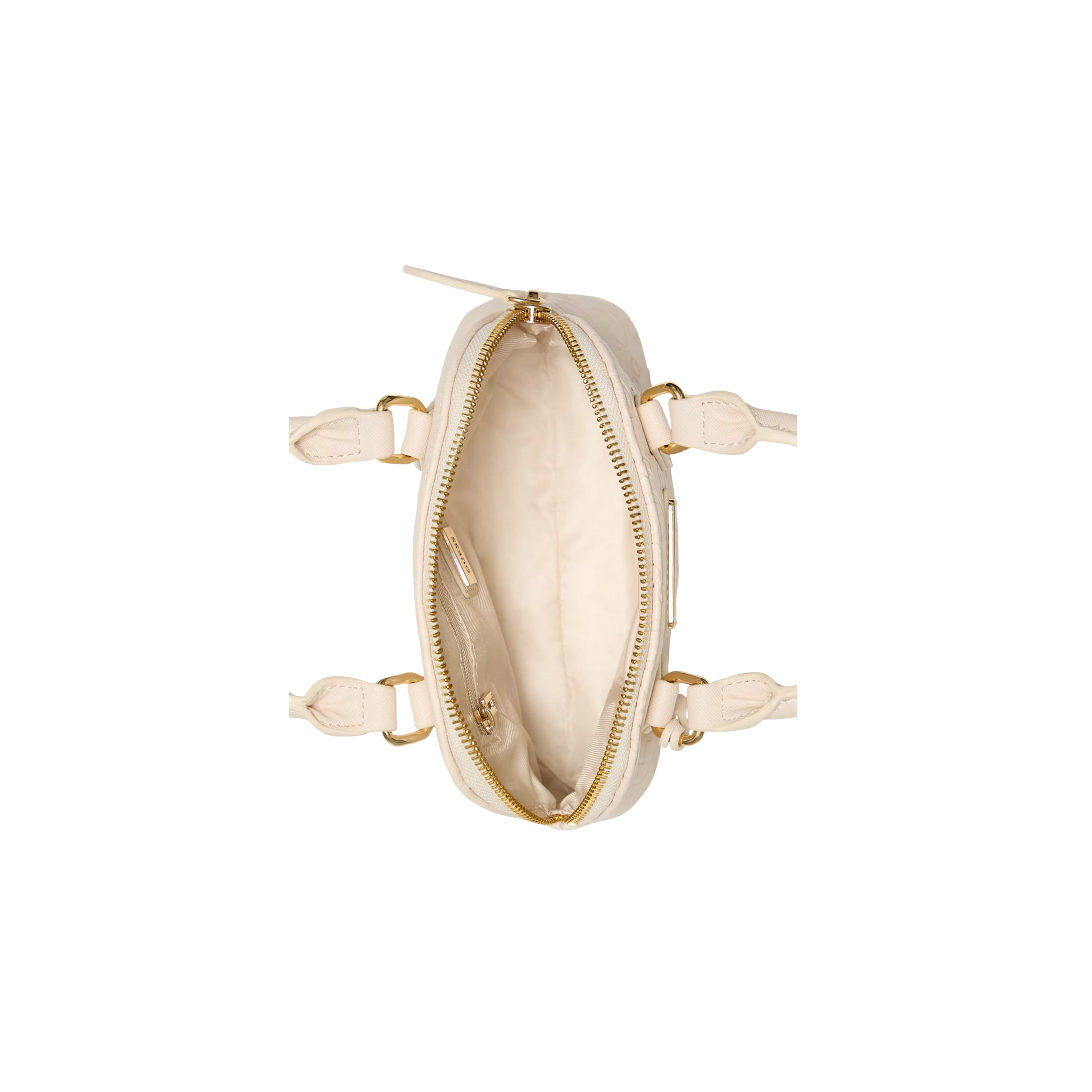 GUESS Women Elise Dome Satchel - Off White G