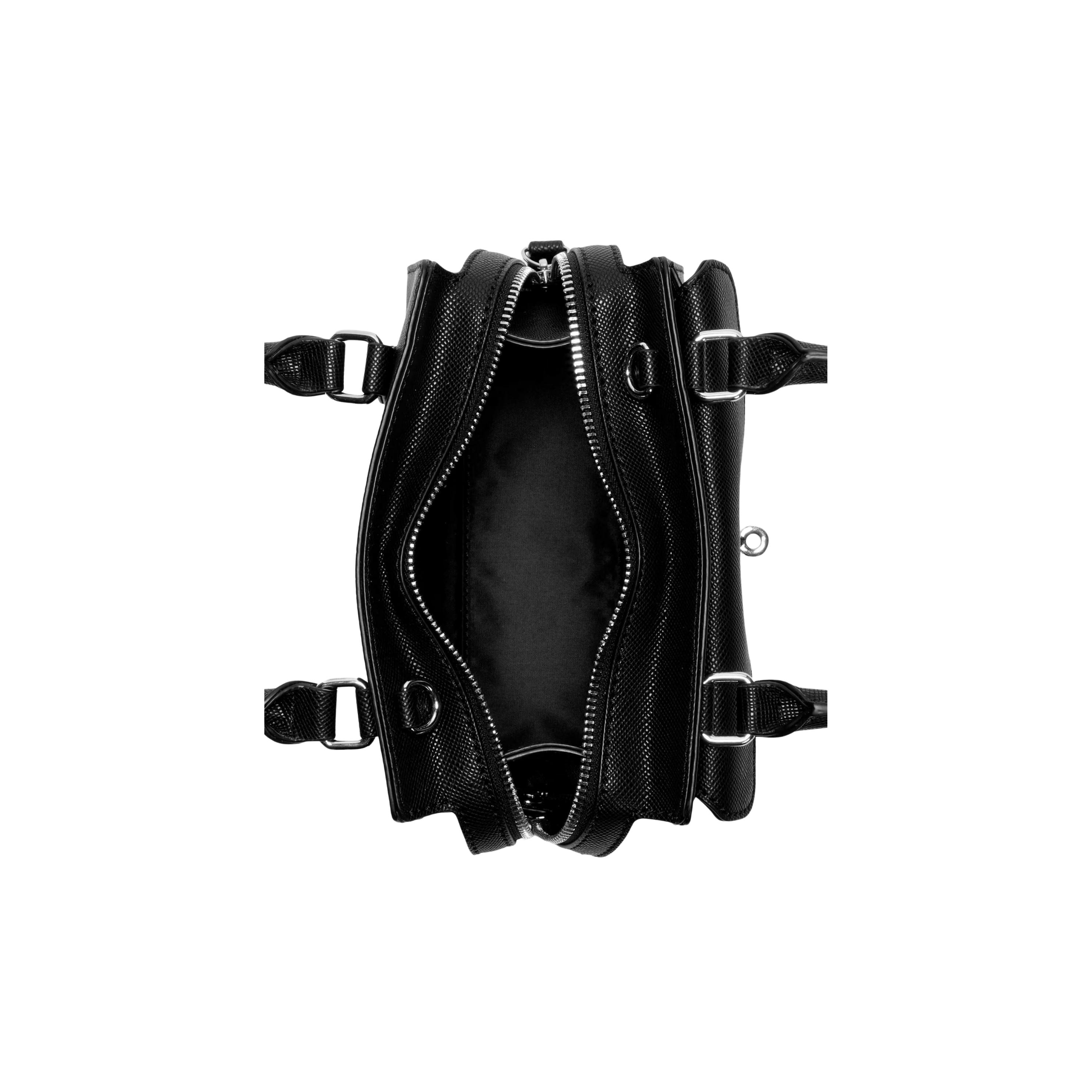 Guess Women Ferrara Small Satchel - Black