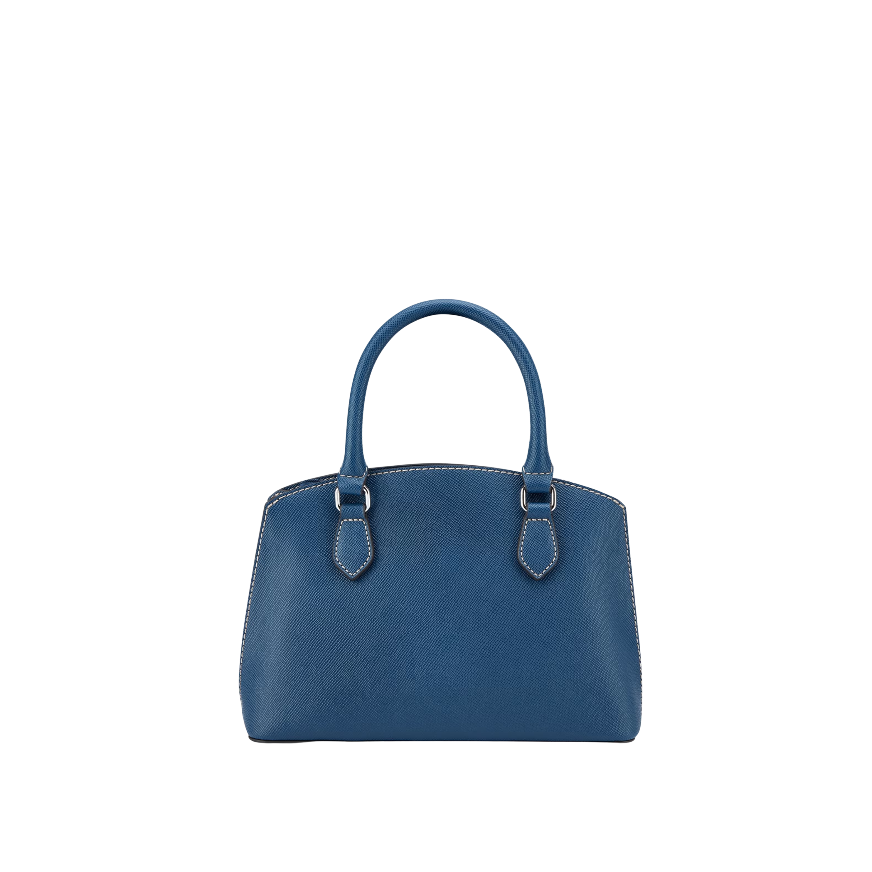 Guess Women Jeanine Faux Pearl Charm Satchel - Blue