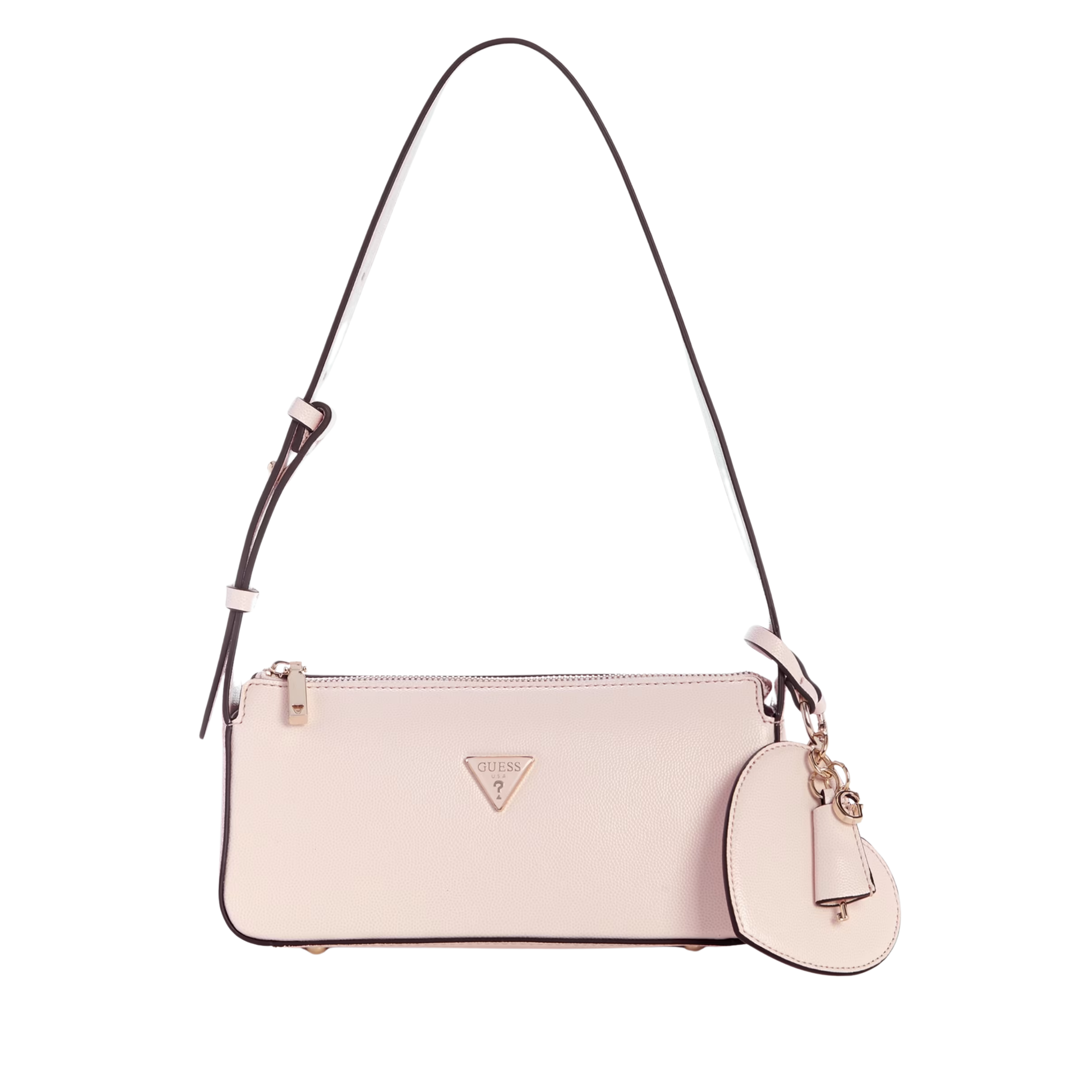 Guess Women Isobel Logo Shoulder Bag - Light Rose