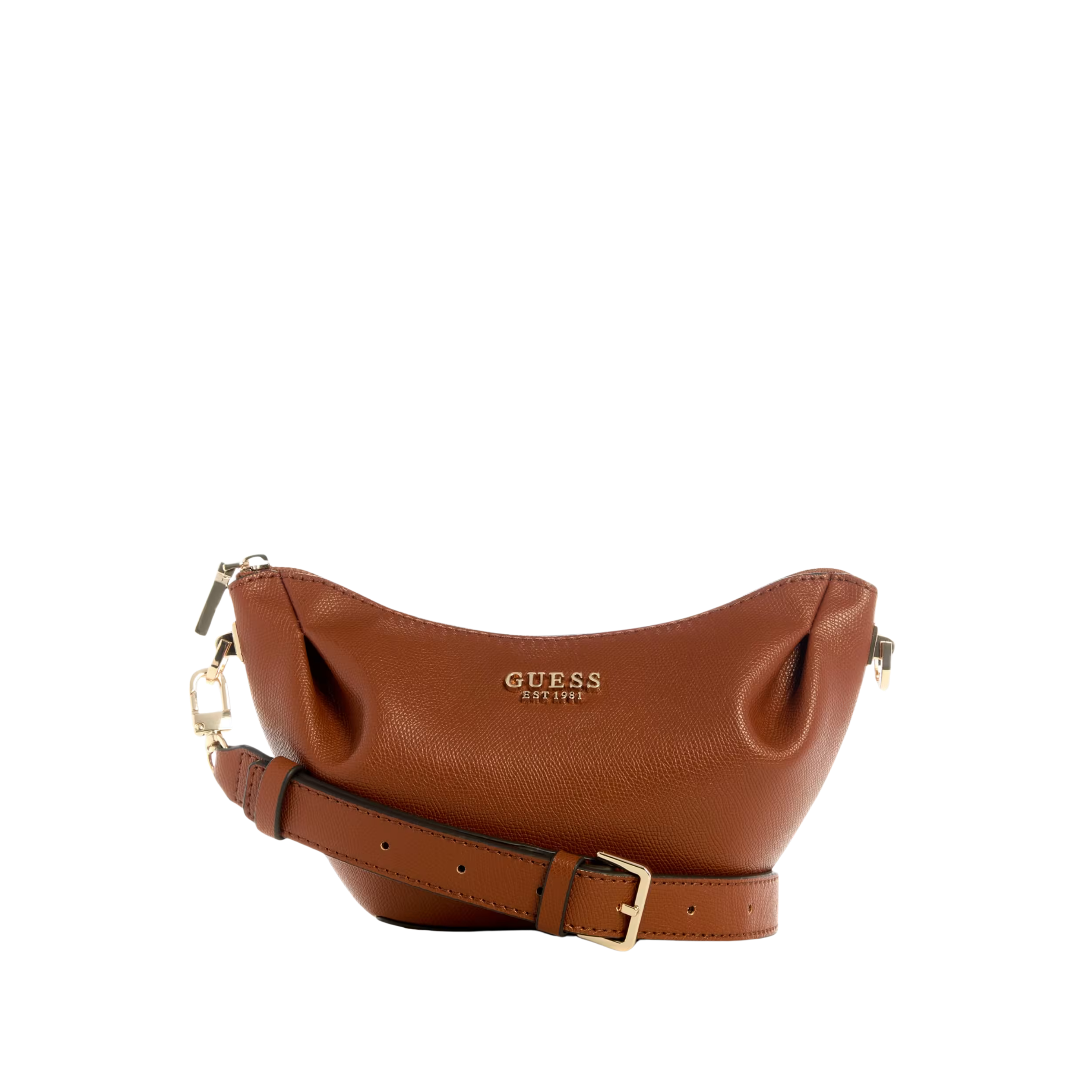 Guess Women Amorette Shoulder Bag - Cognac