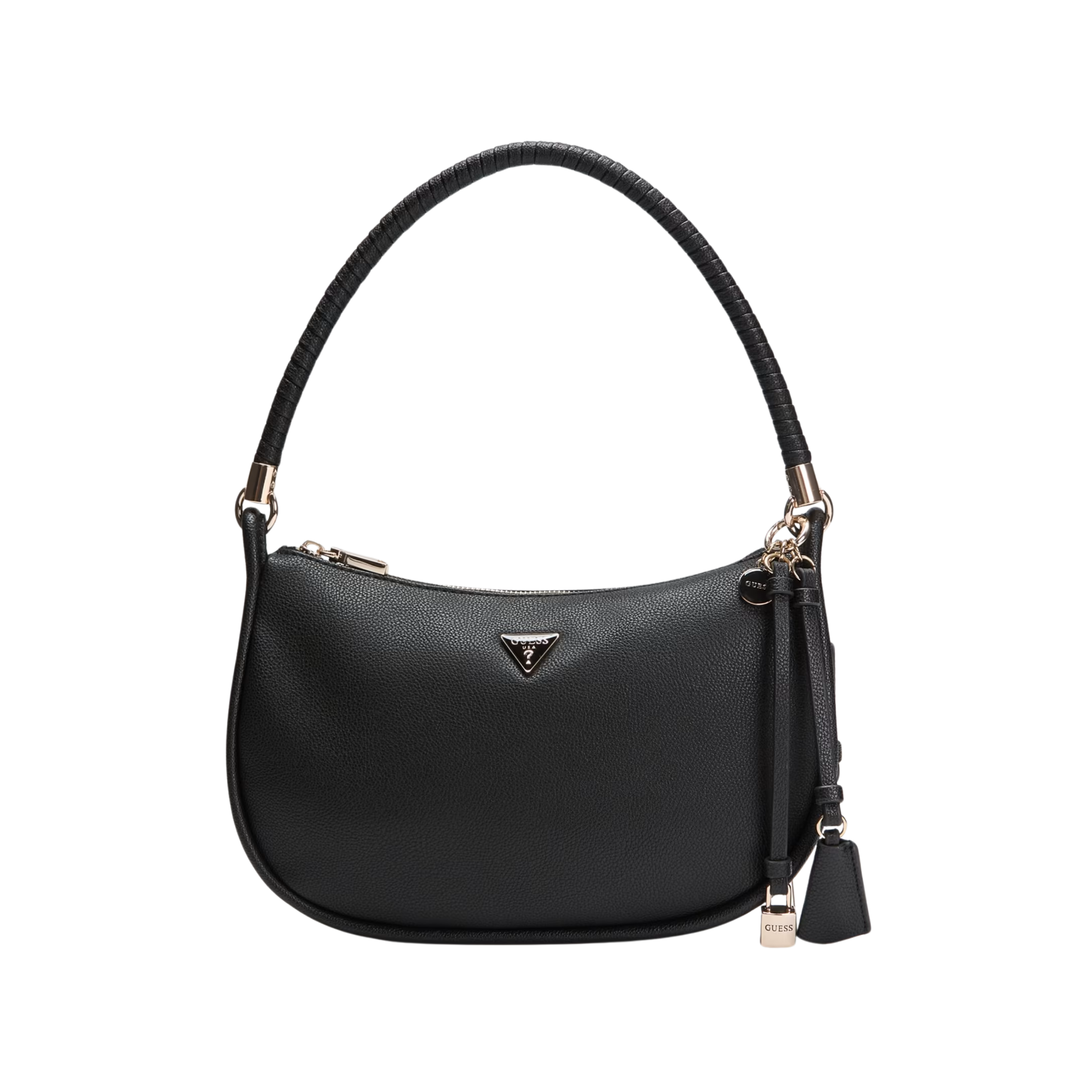 Guess Women Danya Logo Shoulder Bag - Black