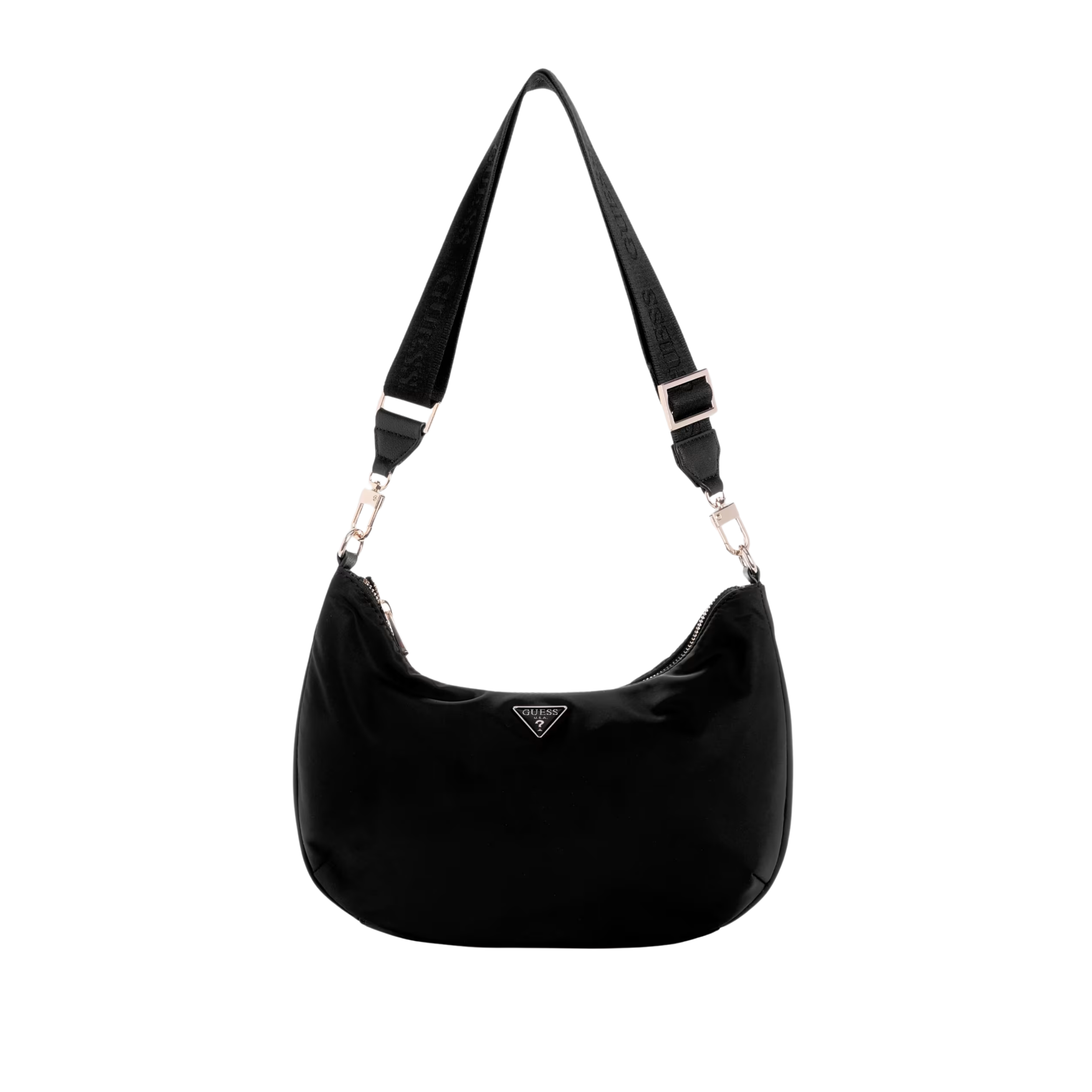 Guess Women Eco Gemma Hobo Shoulder Bag - Black