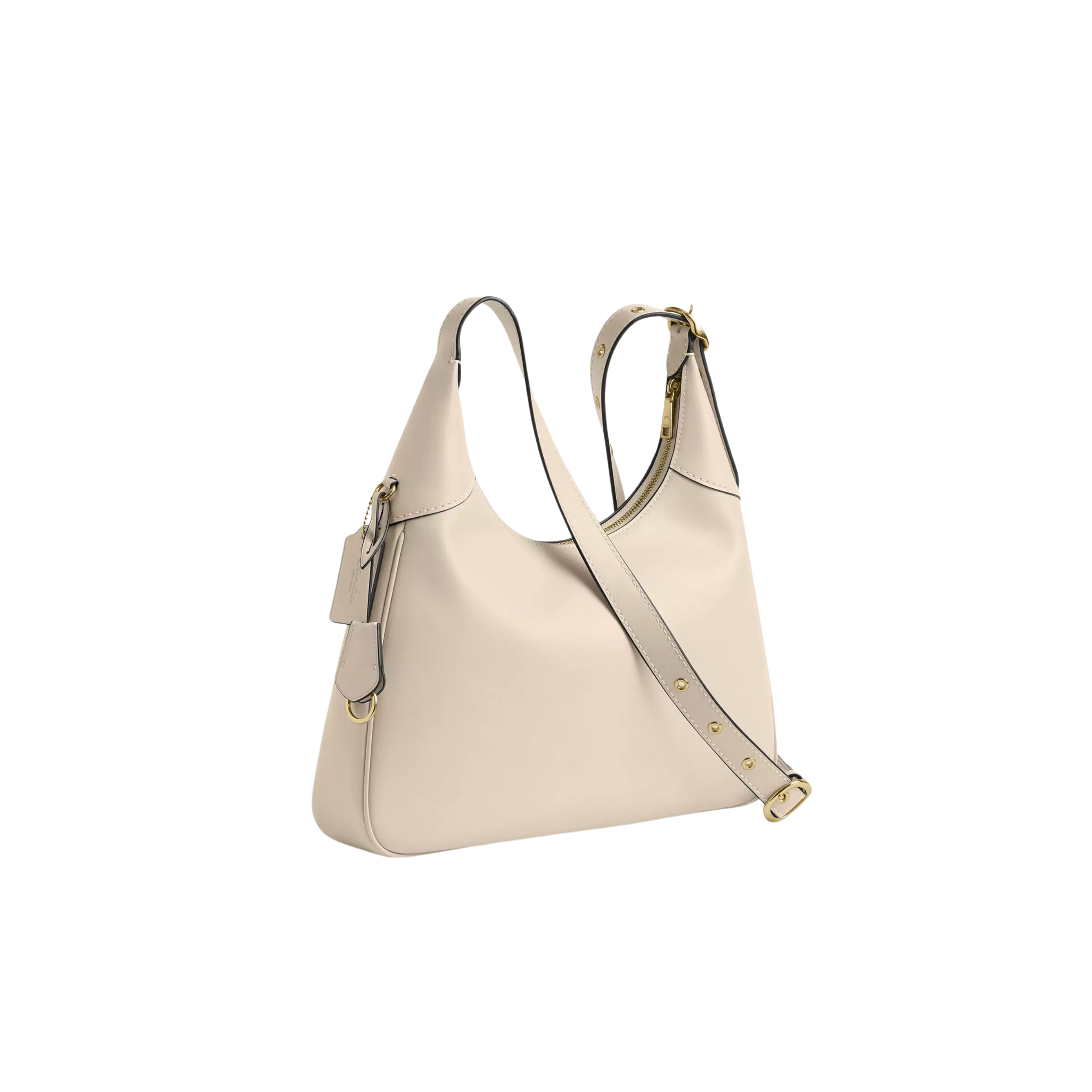 COACH Women Ella Shoulder Bag - Gold White