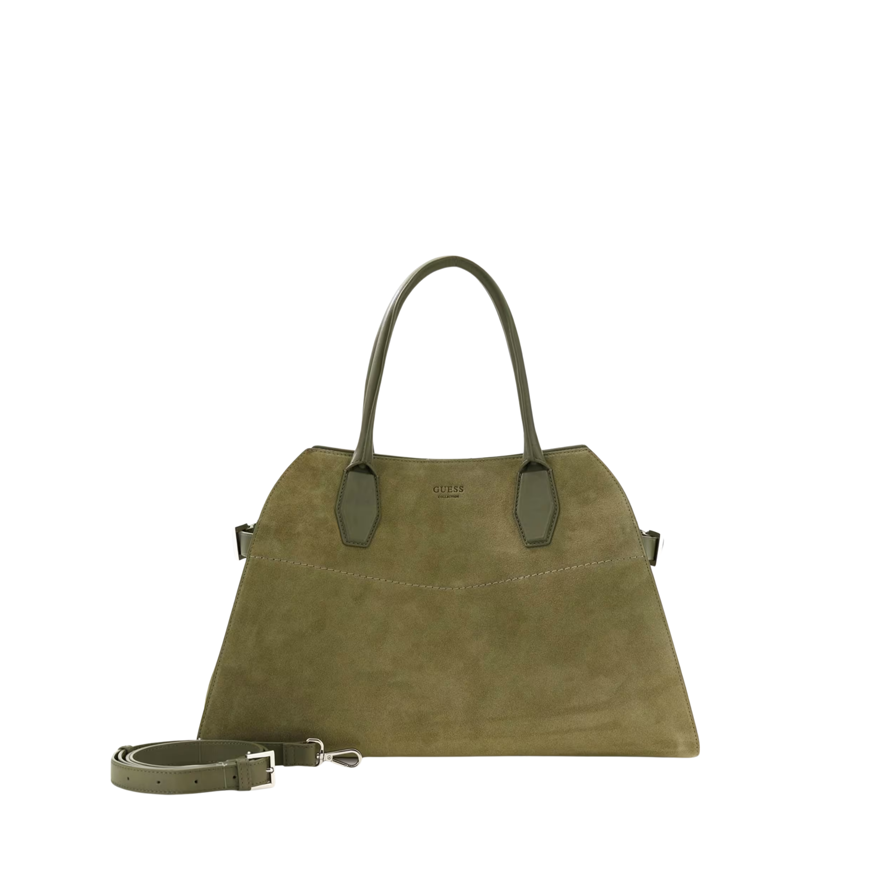 Guess Women Liza Genuine Leather Handbag - Pistachio