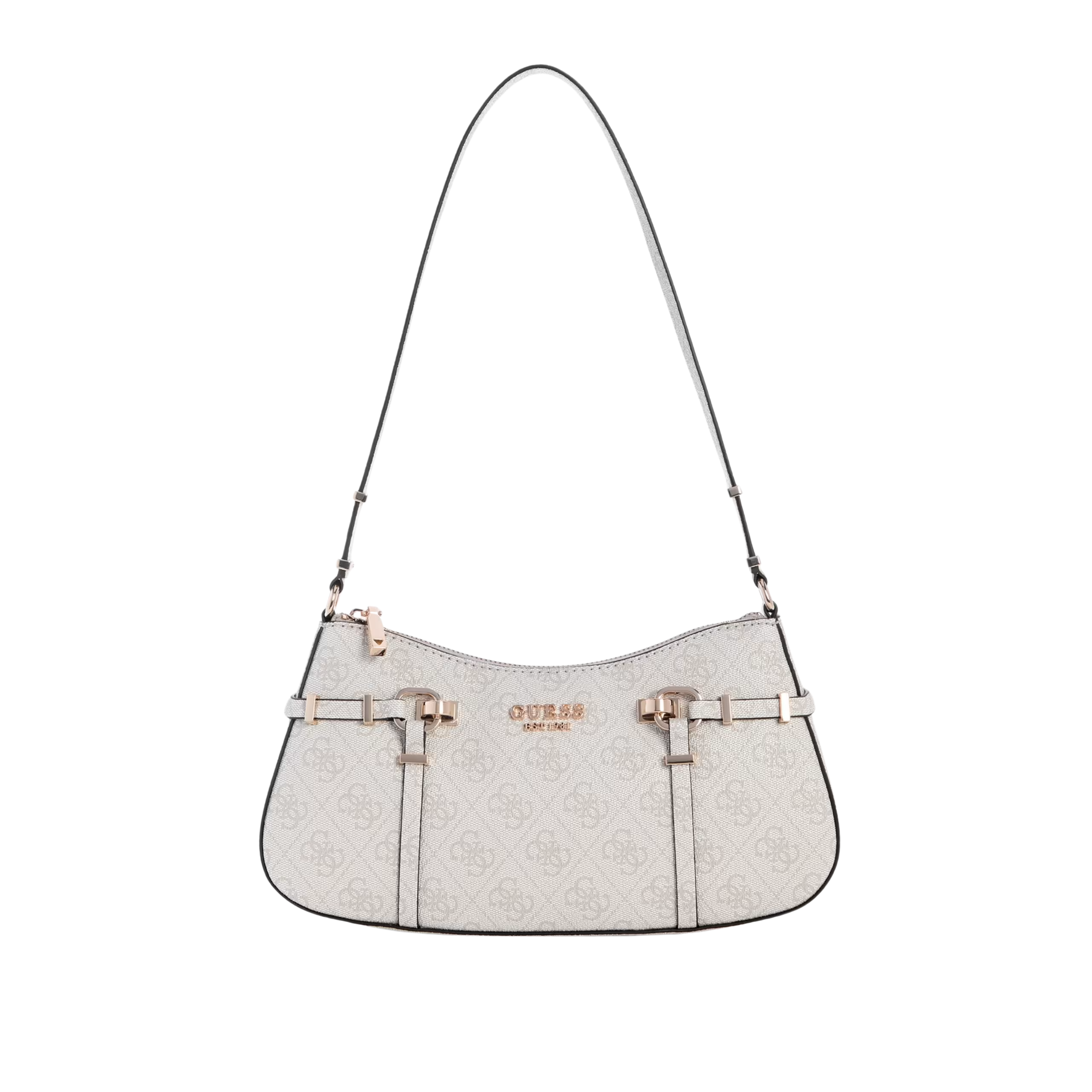 Guess Women Leona Logo Shoulder Bag - Blue Bonnet