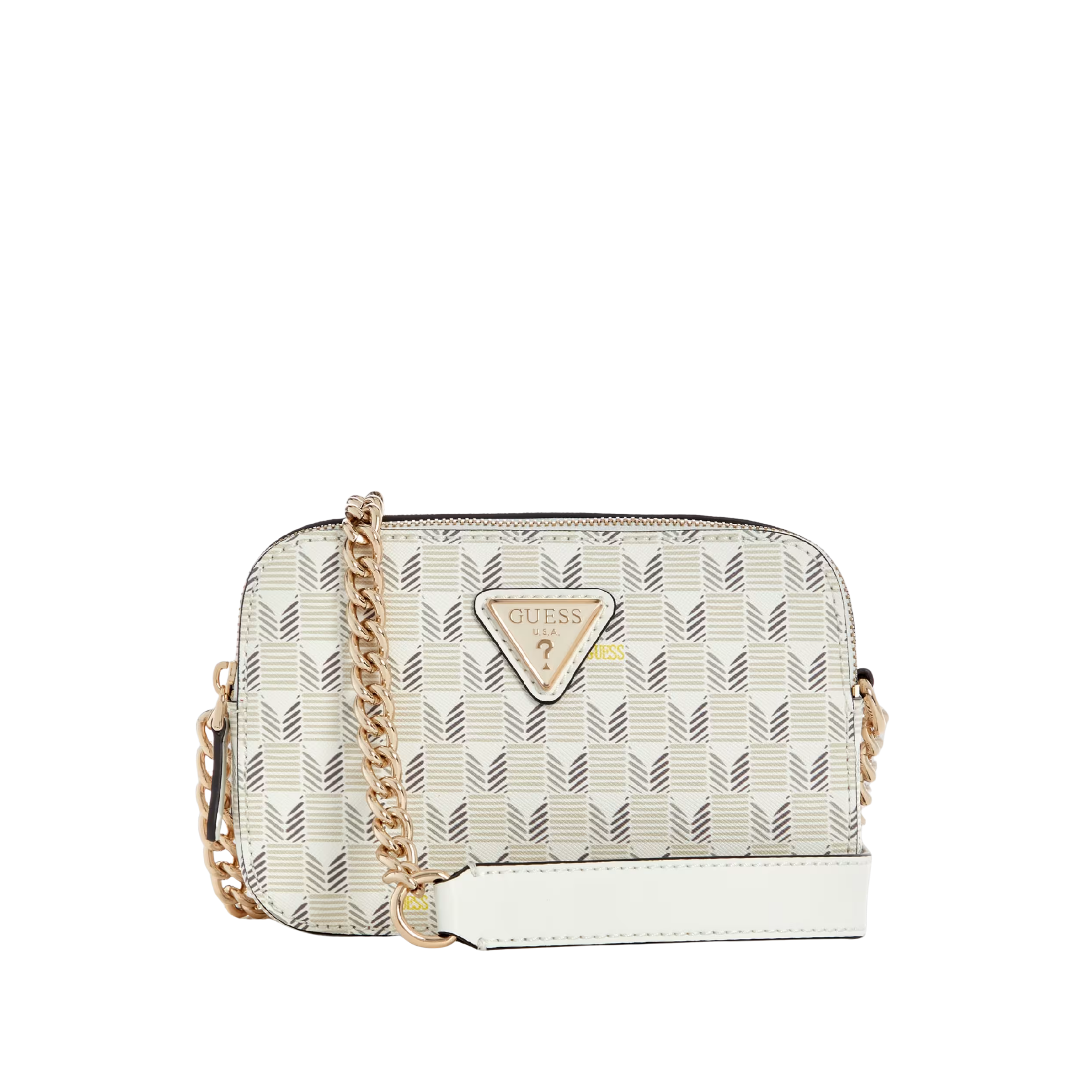 Guess Women Vikky II Crossbody Camera Bag - Steel