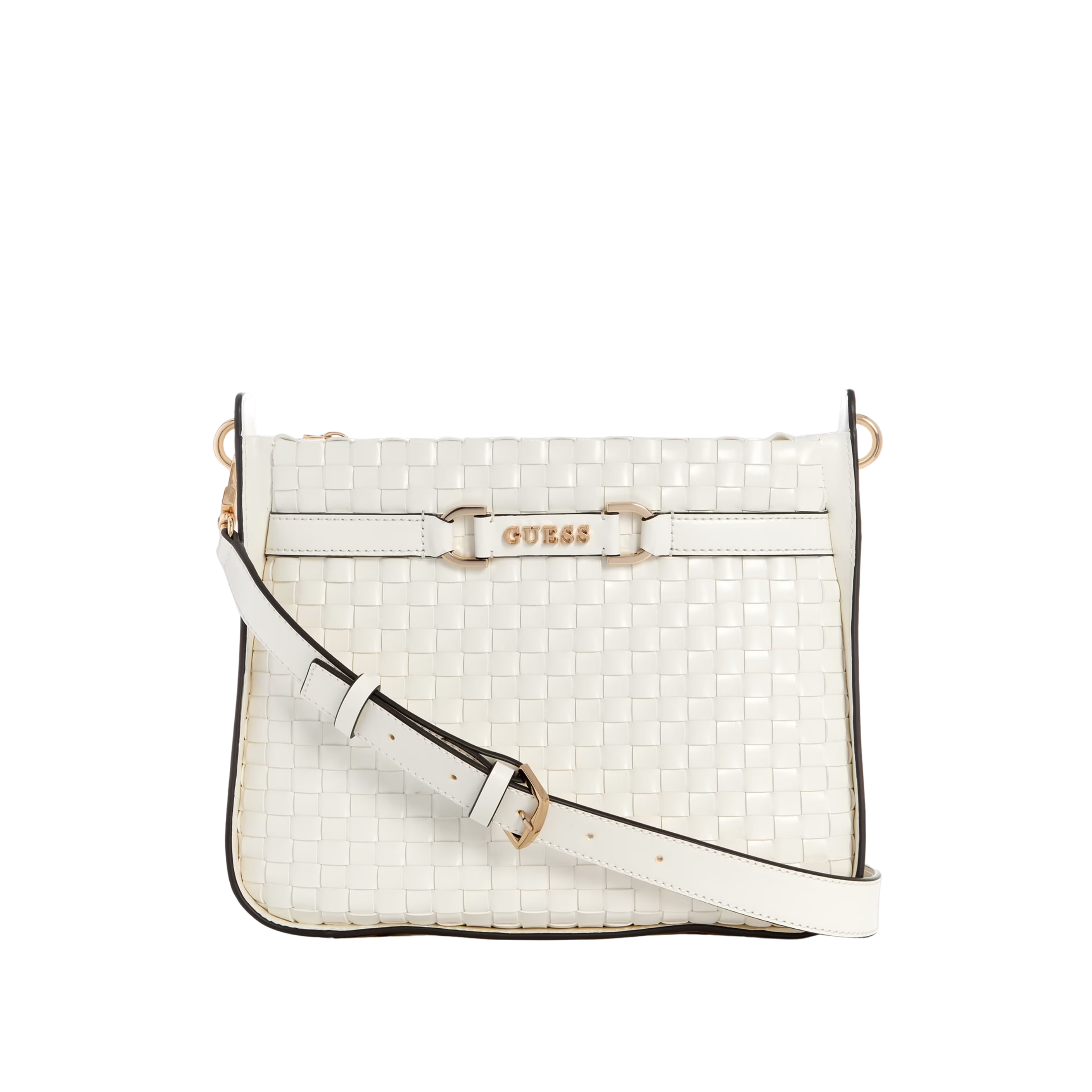 Guess Women Majka Hobo Bag - White Multi
