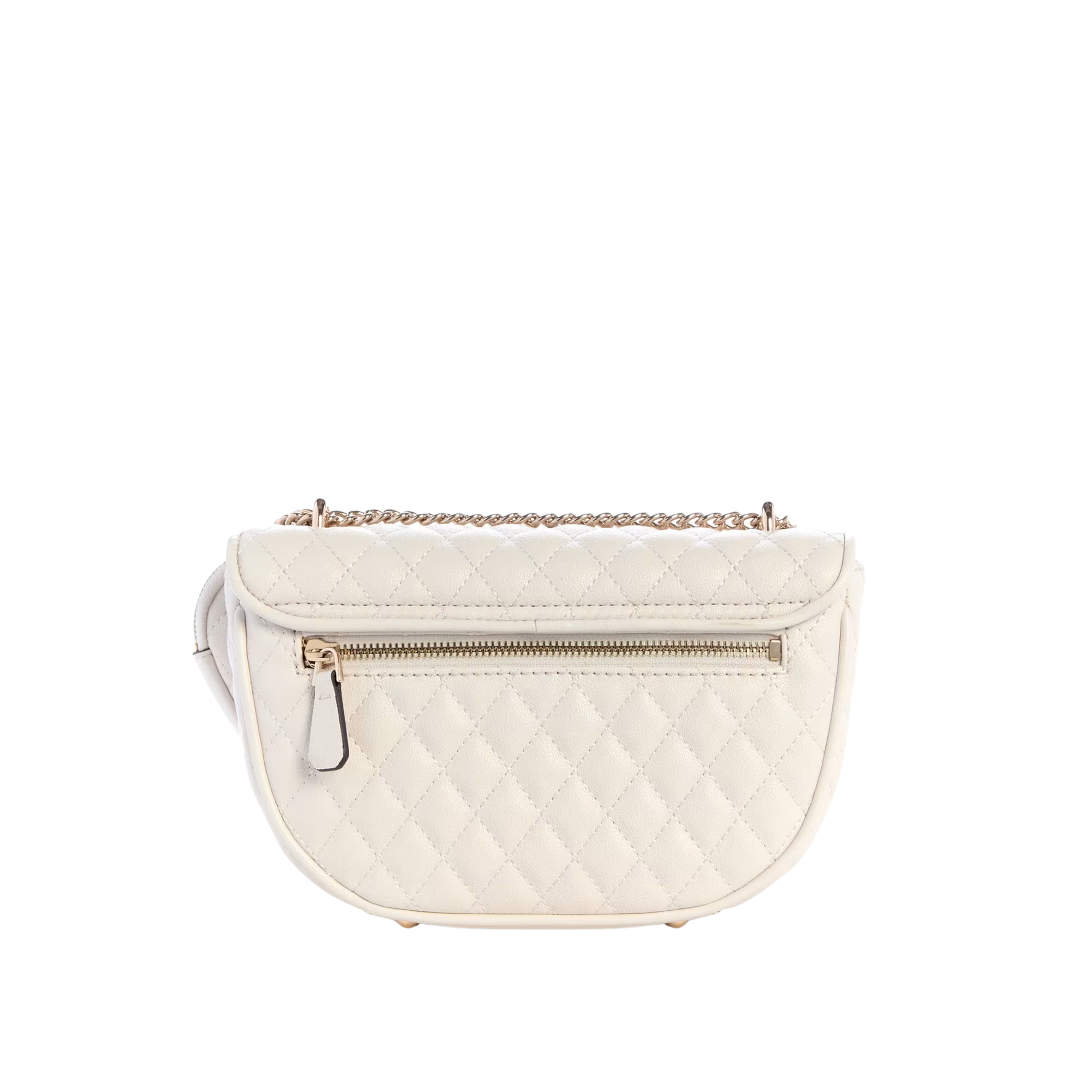 Guess Women Atabey Quilted Convertible Crossbody - White