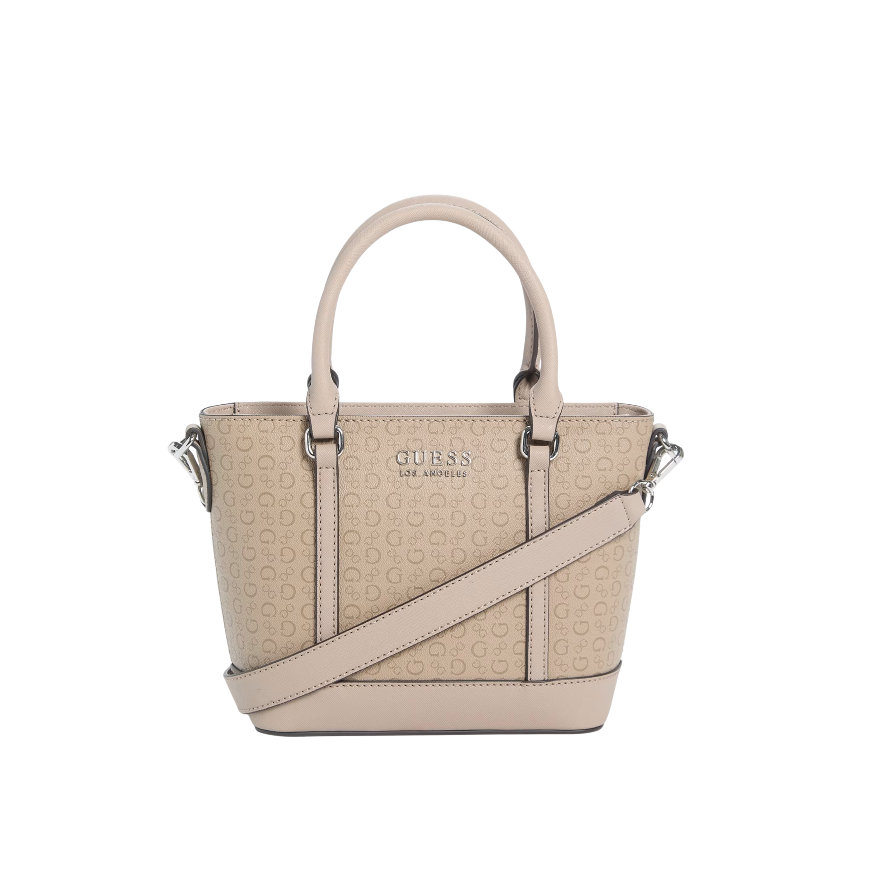 Guess Women Quinley Logo Mini Tote - Beige