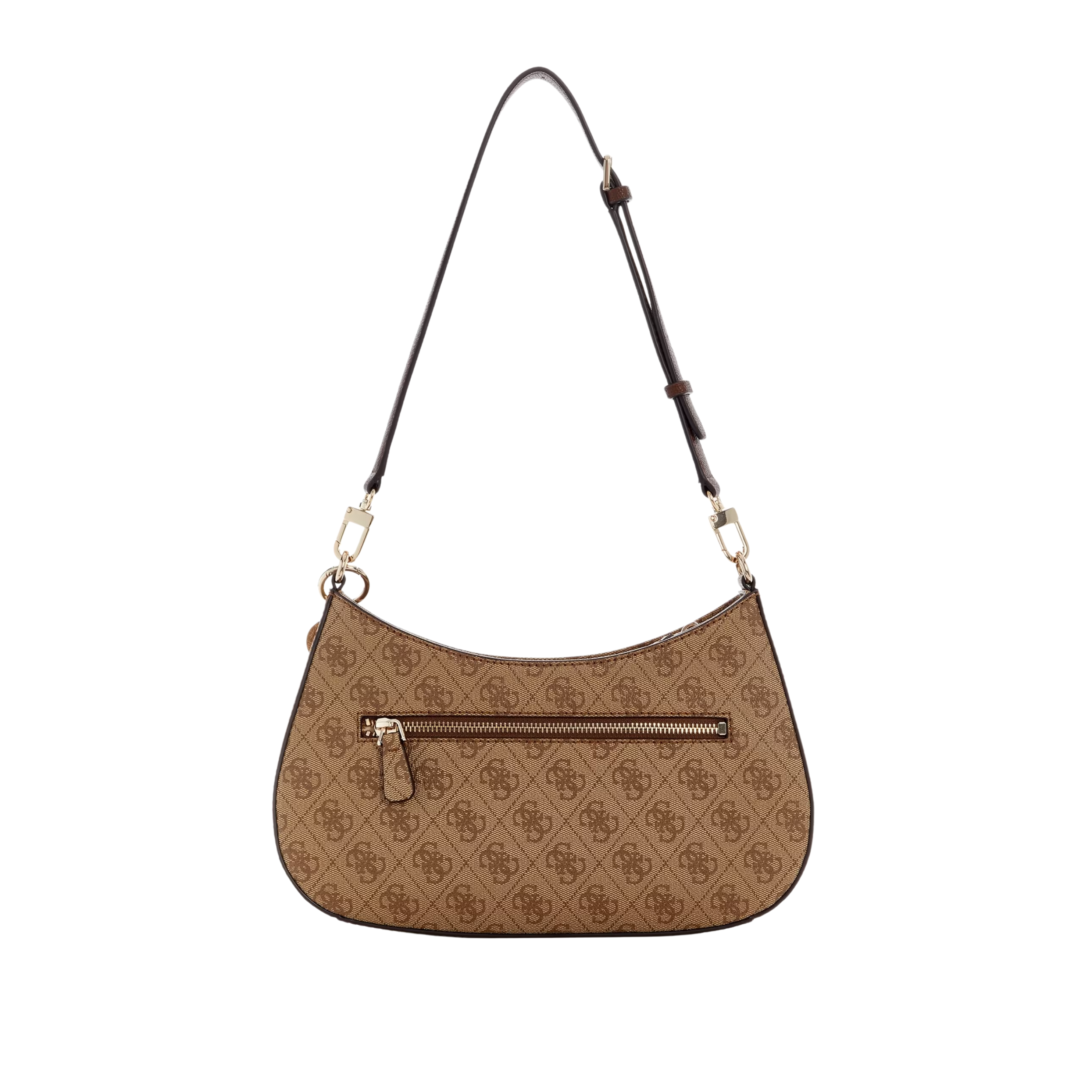 Guess Women Noelle Saffiano Shoulder Bag - Light Vintage