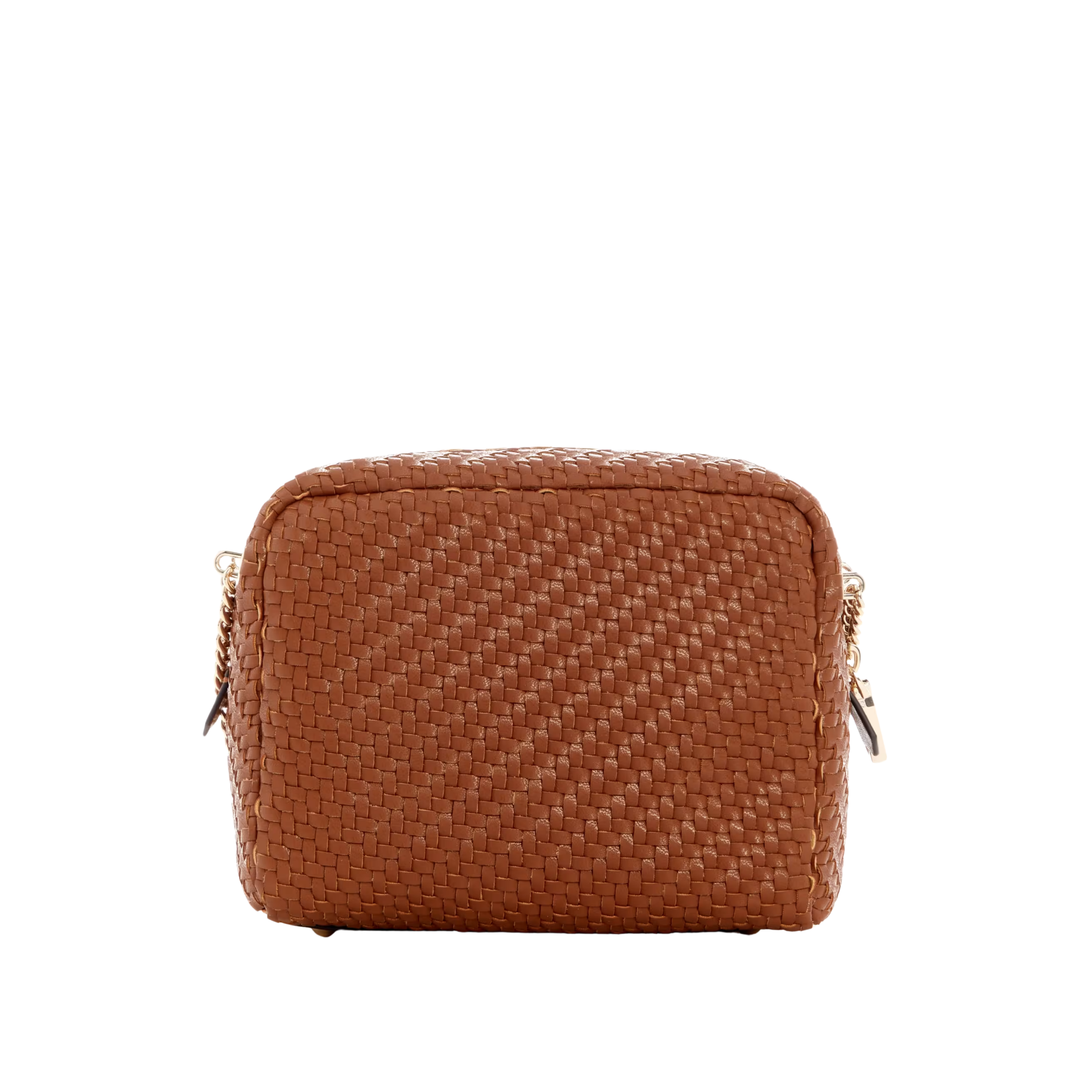 Guess Women Francy Camera Crossbody - Cognac