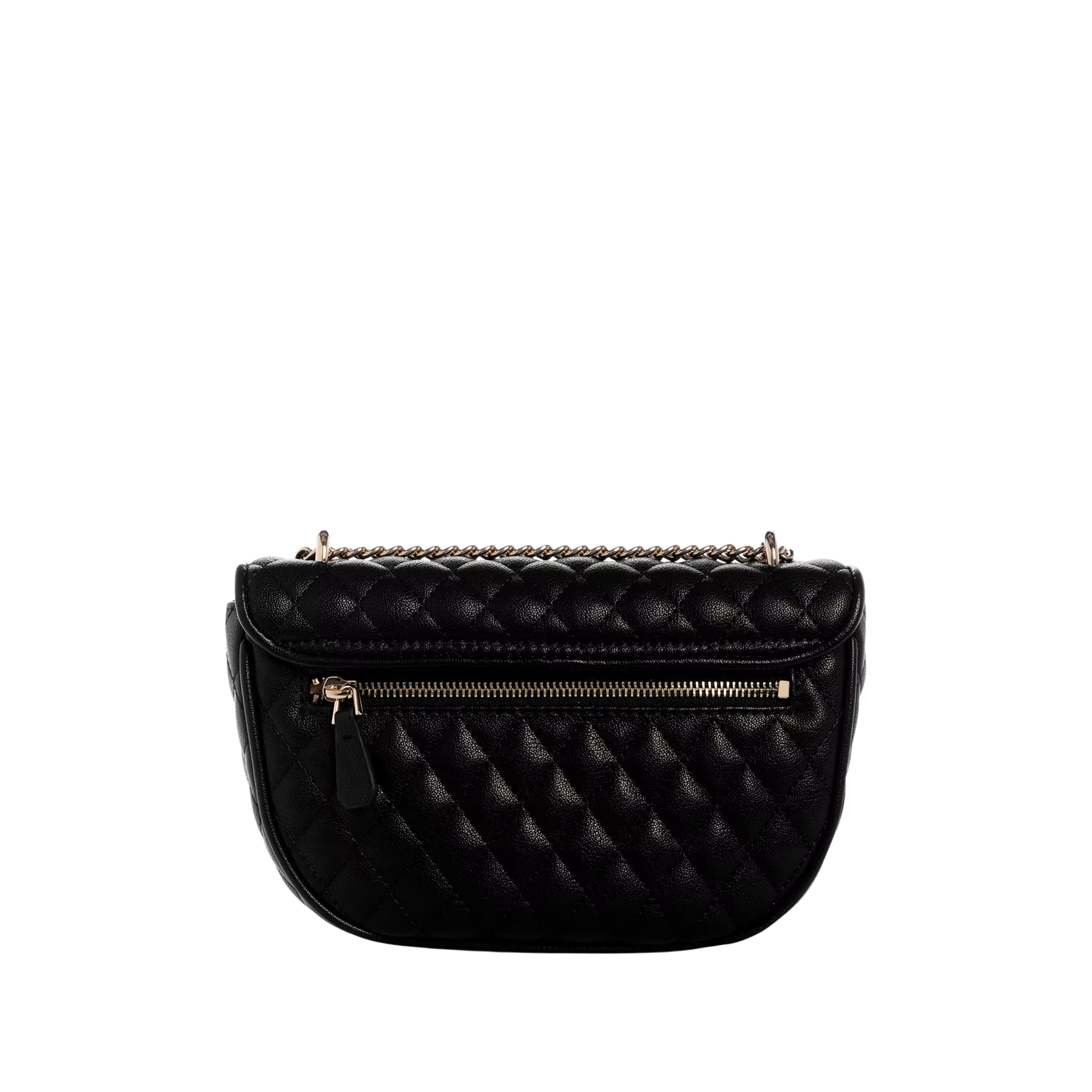 Guess Women Atabey Quilted Convertible Crossbody - Black
