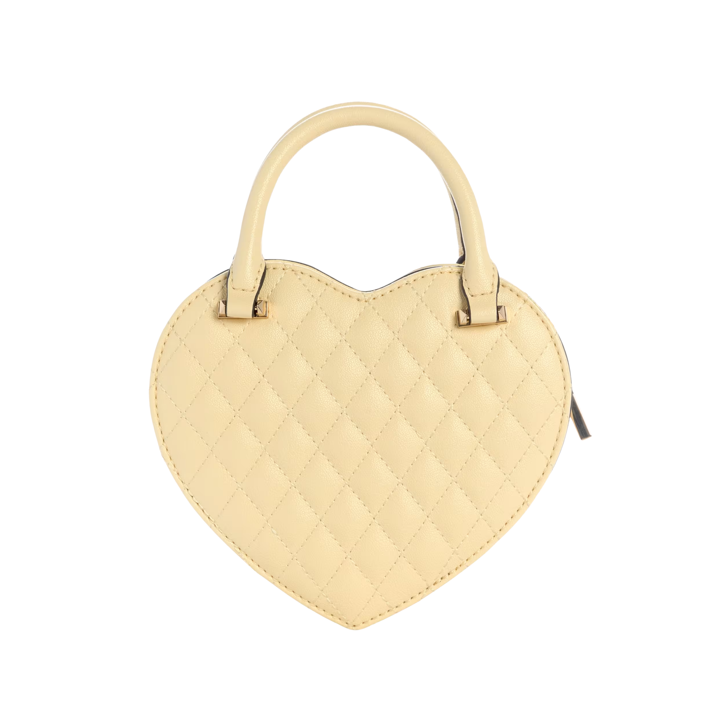 Guess Women Atabey Heart Shaped Crossbody - Yellow