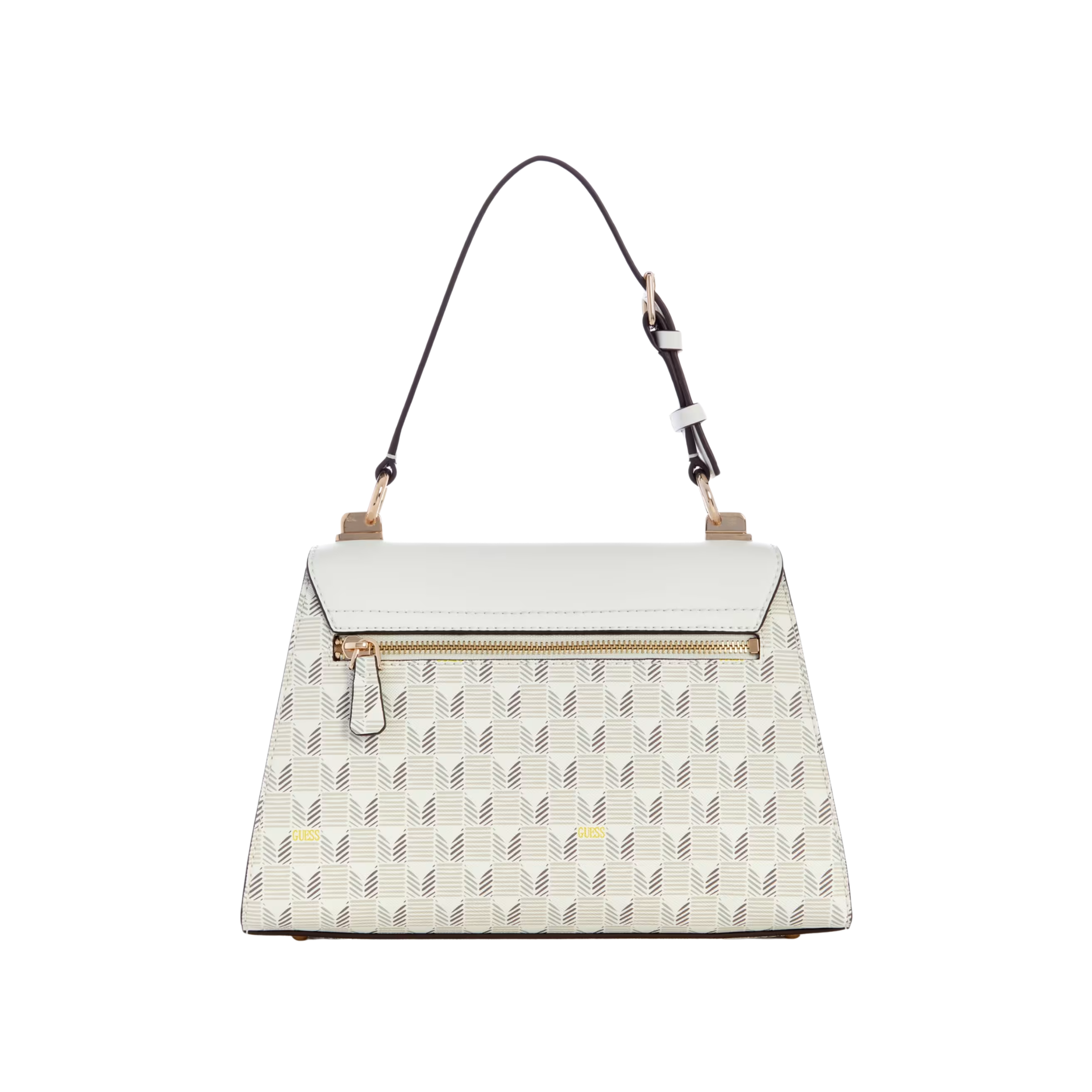 Guess Women Hallie Mini Fold Over Flap Crossbody - Steel