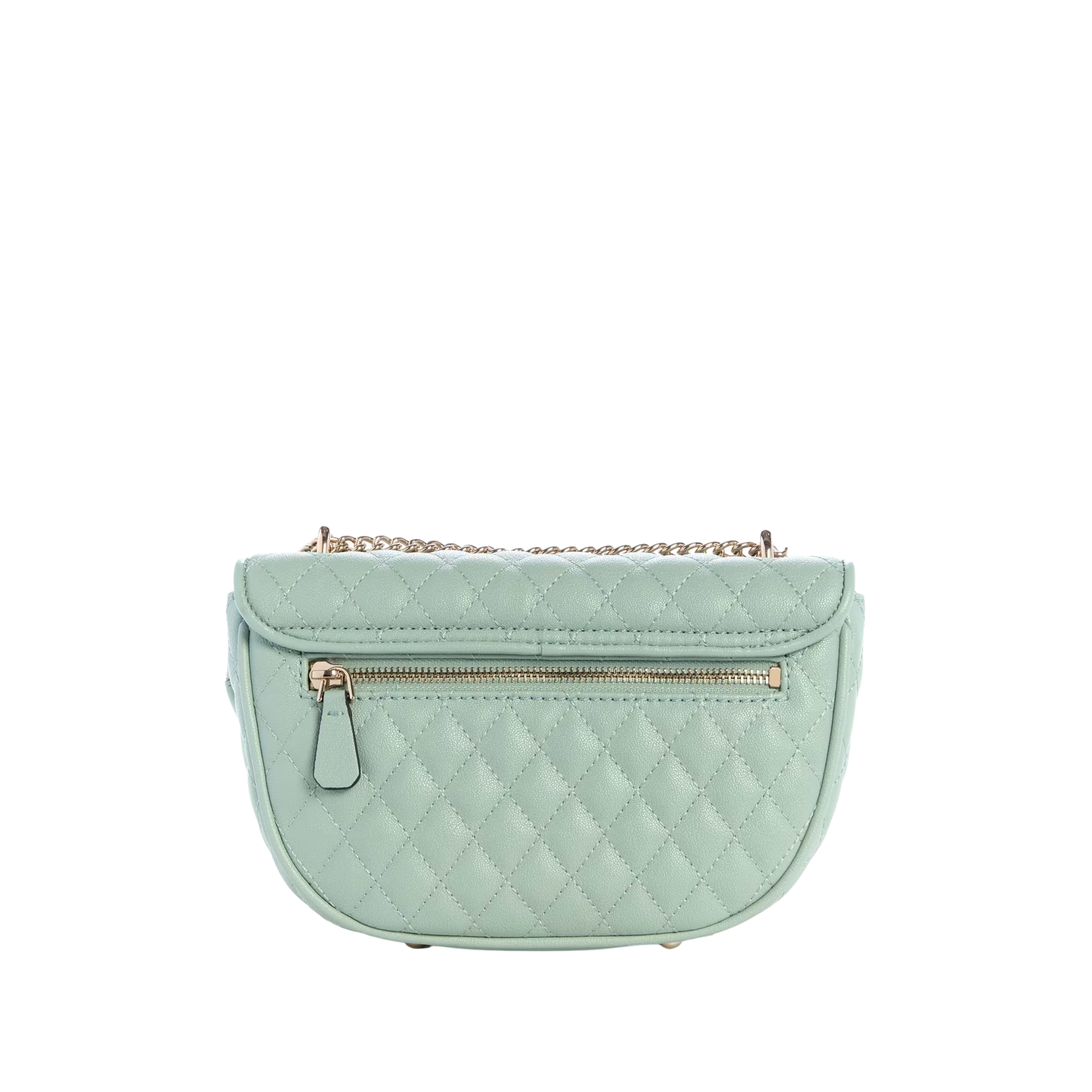 Guess Women Atabey Quilted Convertible Crossbody - Light Green
