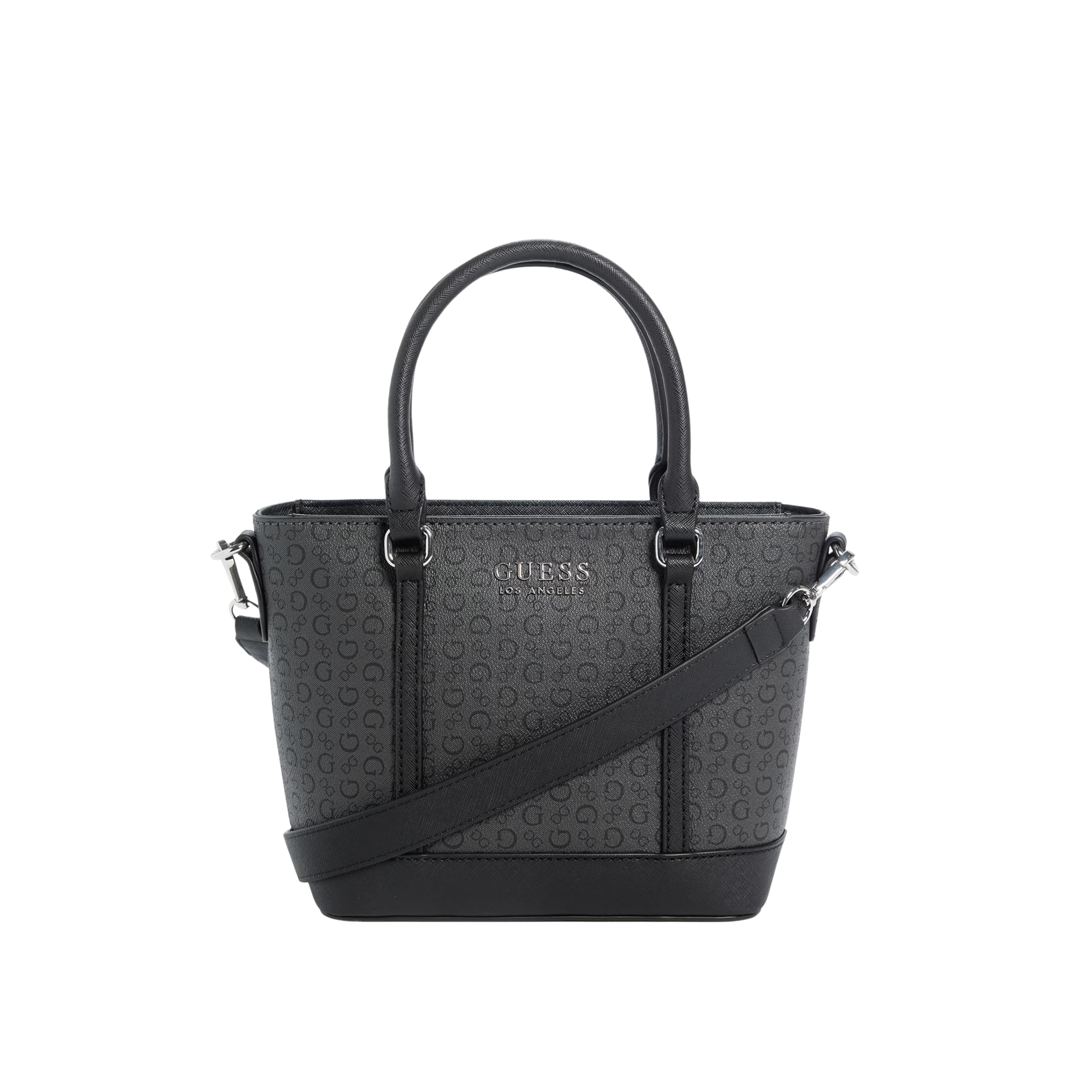 Guess Women Quinley Logo Mini Tote - Black
