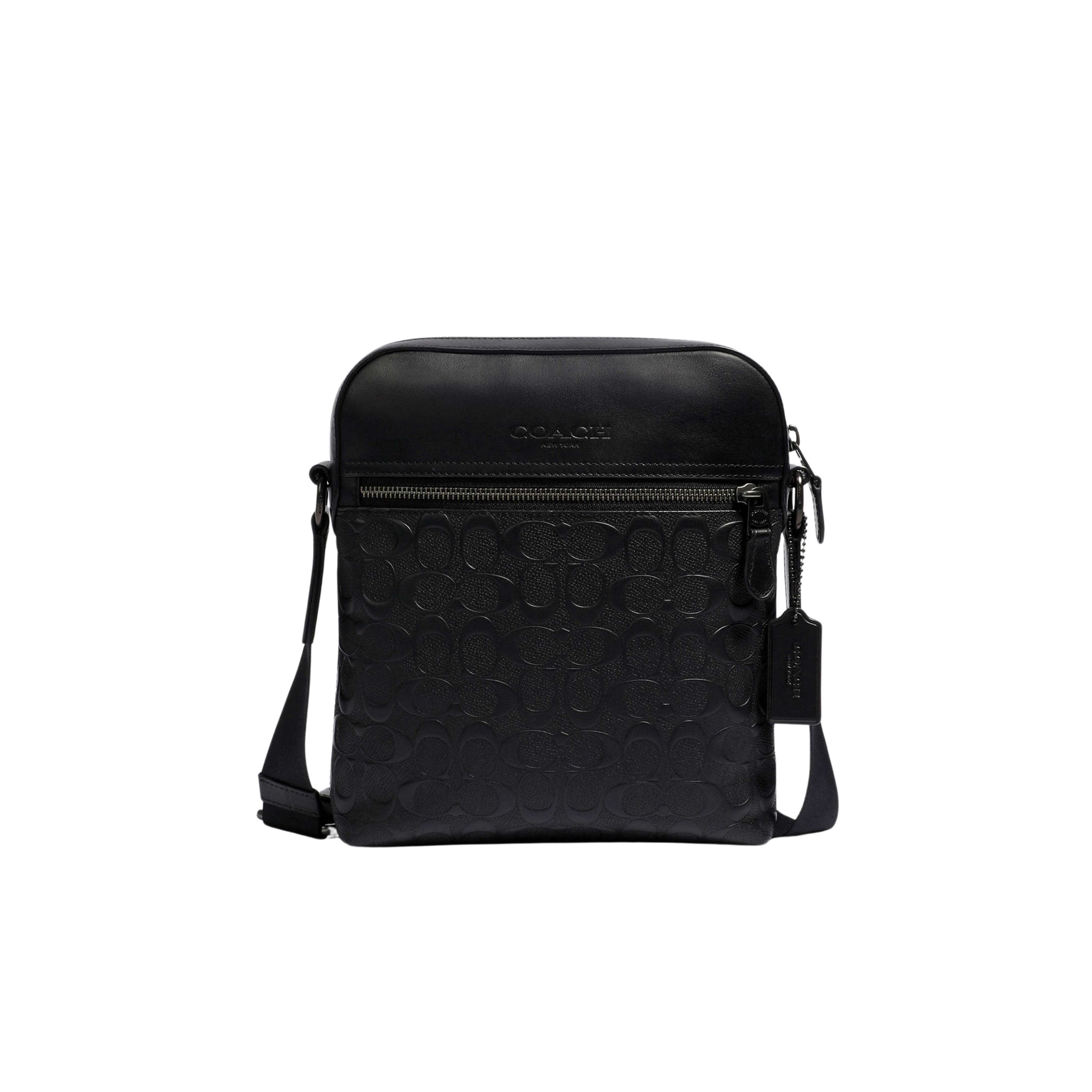 Coach Men Houston Flight Bag - Black