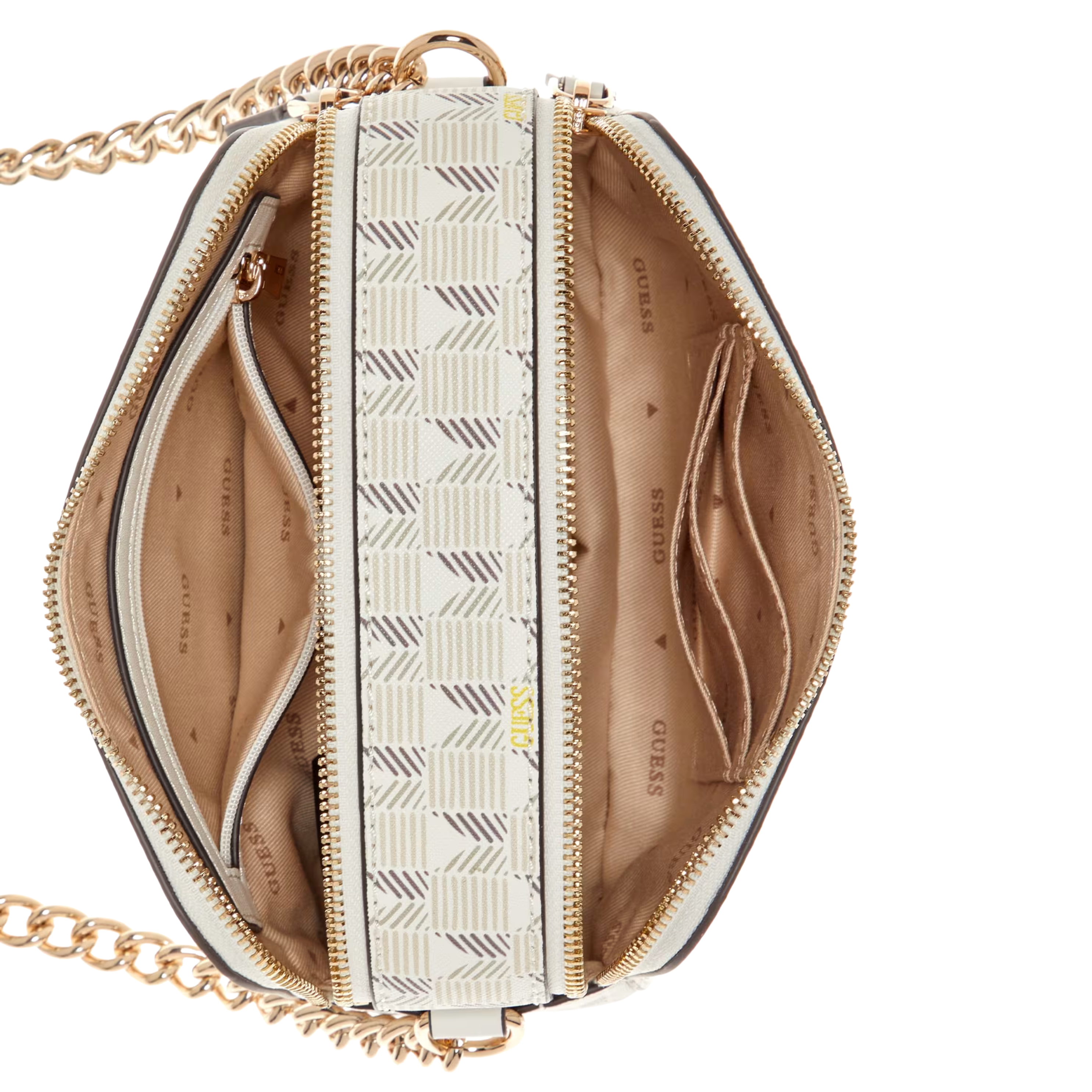 Guess Women G Wave Camera Crossbody - Steel