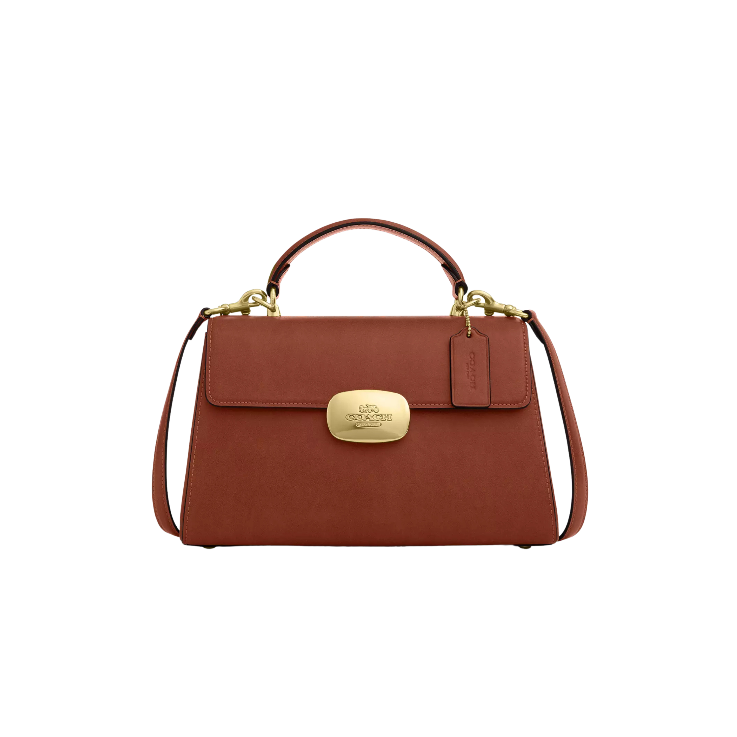 COACH Eliza Top Handle Bag - Im Caramel