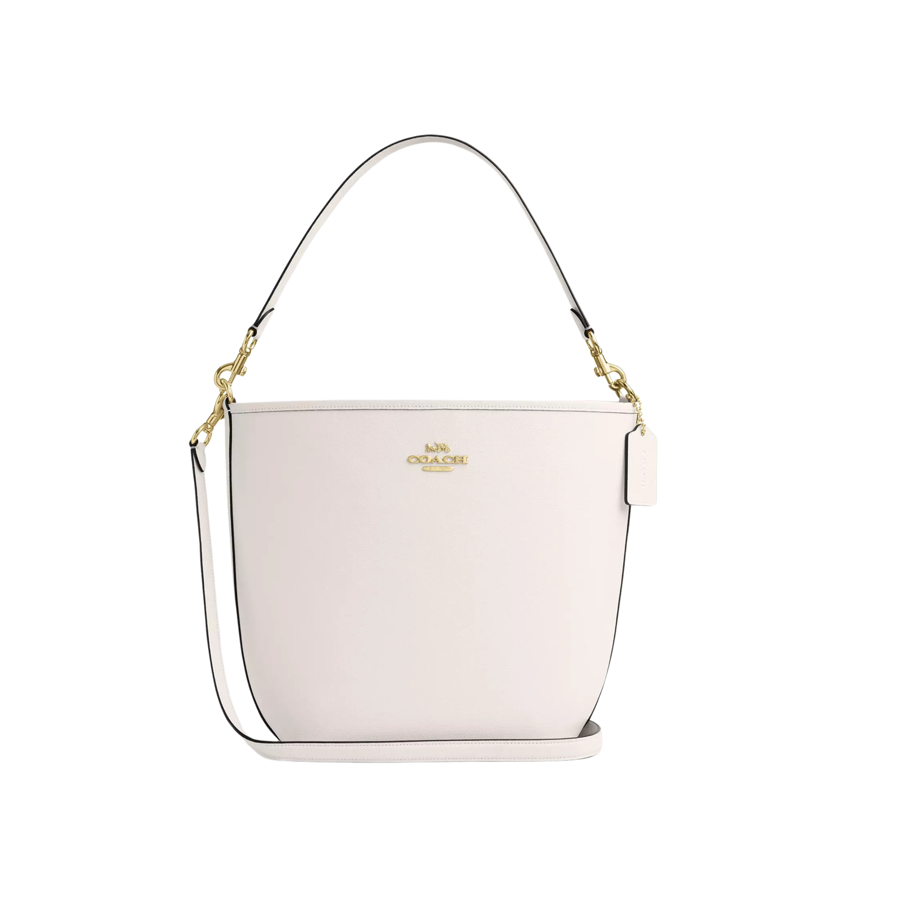 COACH City Large Bucket Bag - Gold Chalk