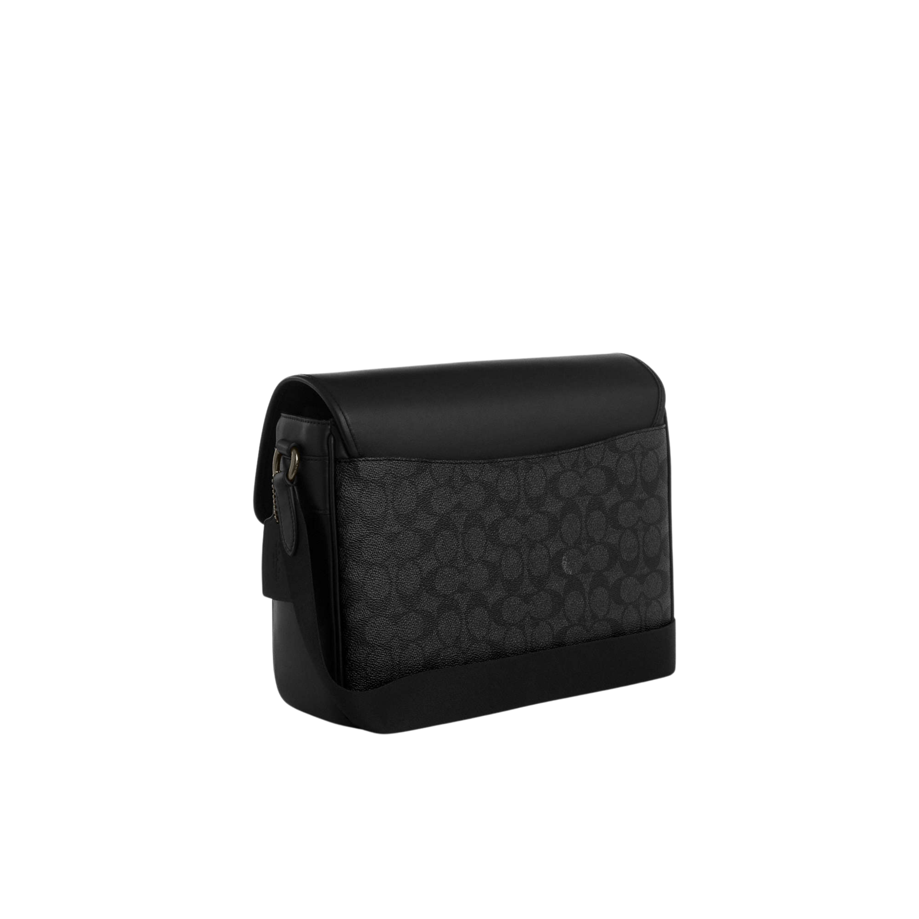 Coach Men Racer Messenger Bag - Charcoal Black