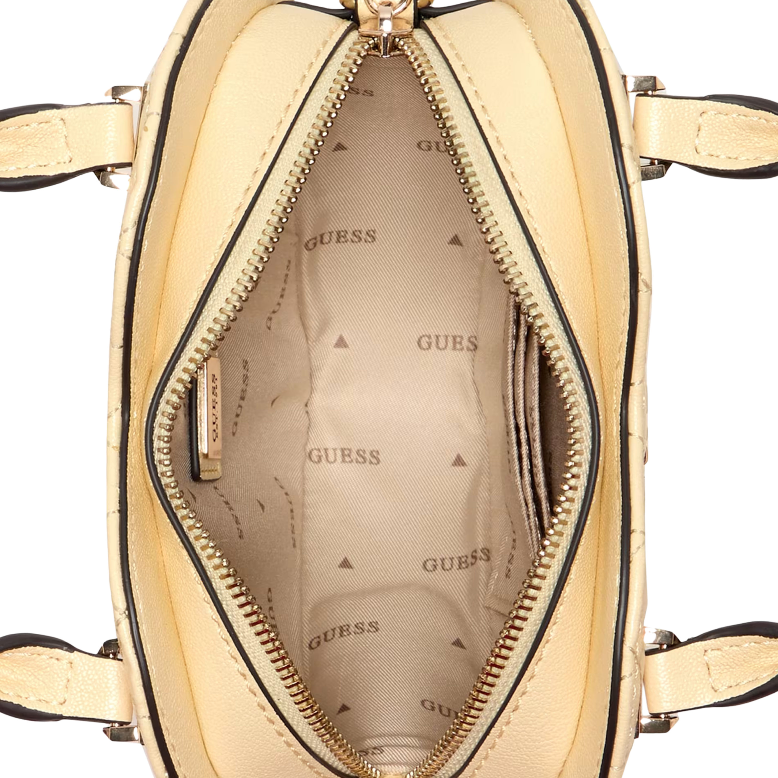 Guess Women Atabey Heart Shaped Crossbody - Yellow