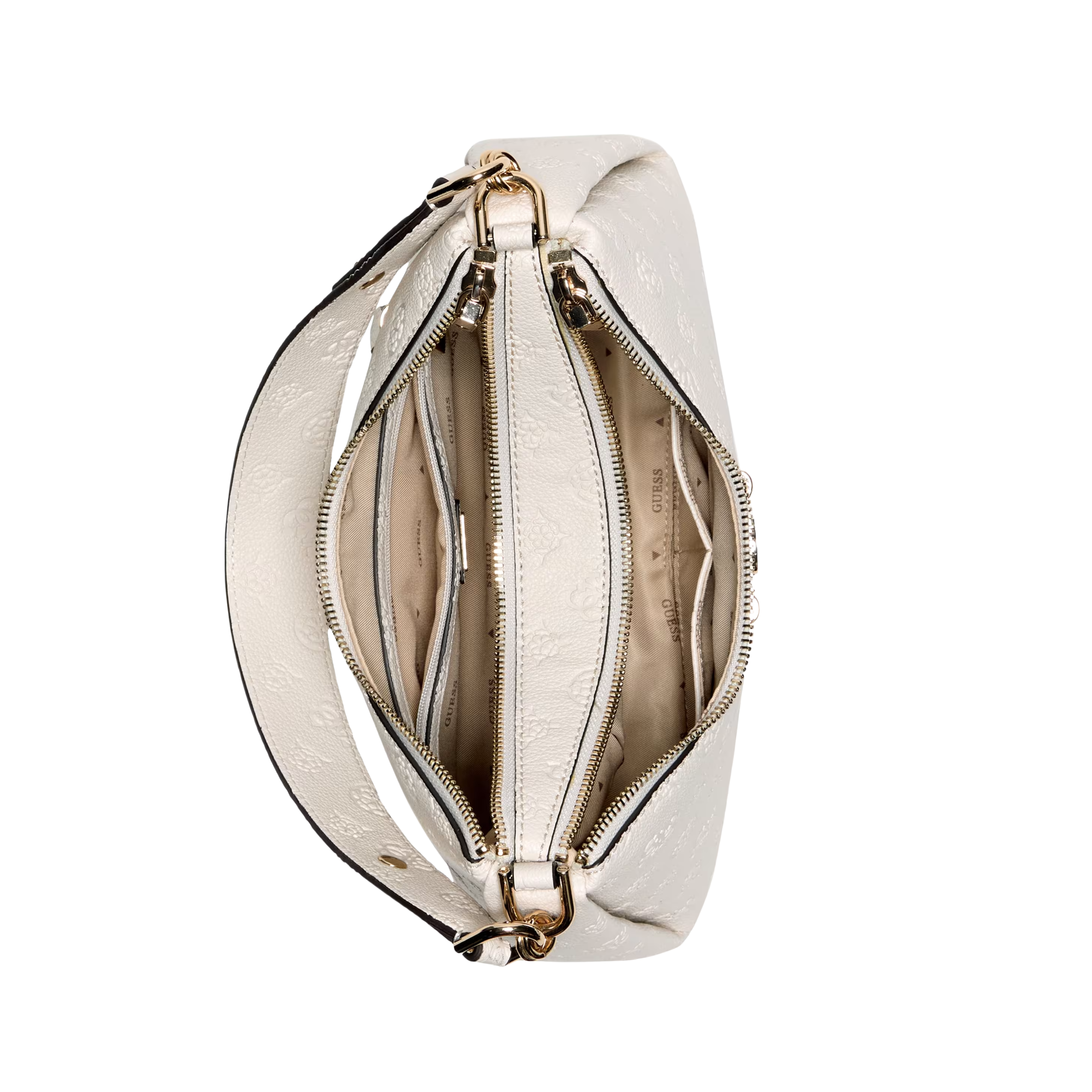 Guess Women Anise Shoulder Bag - Steel