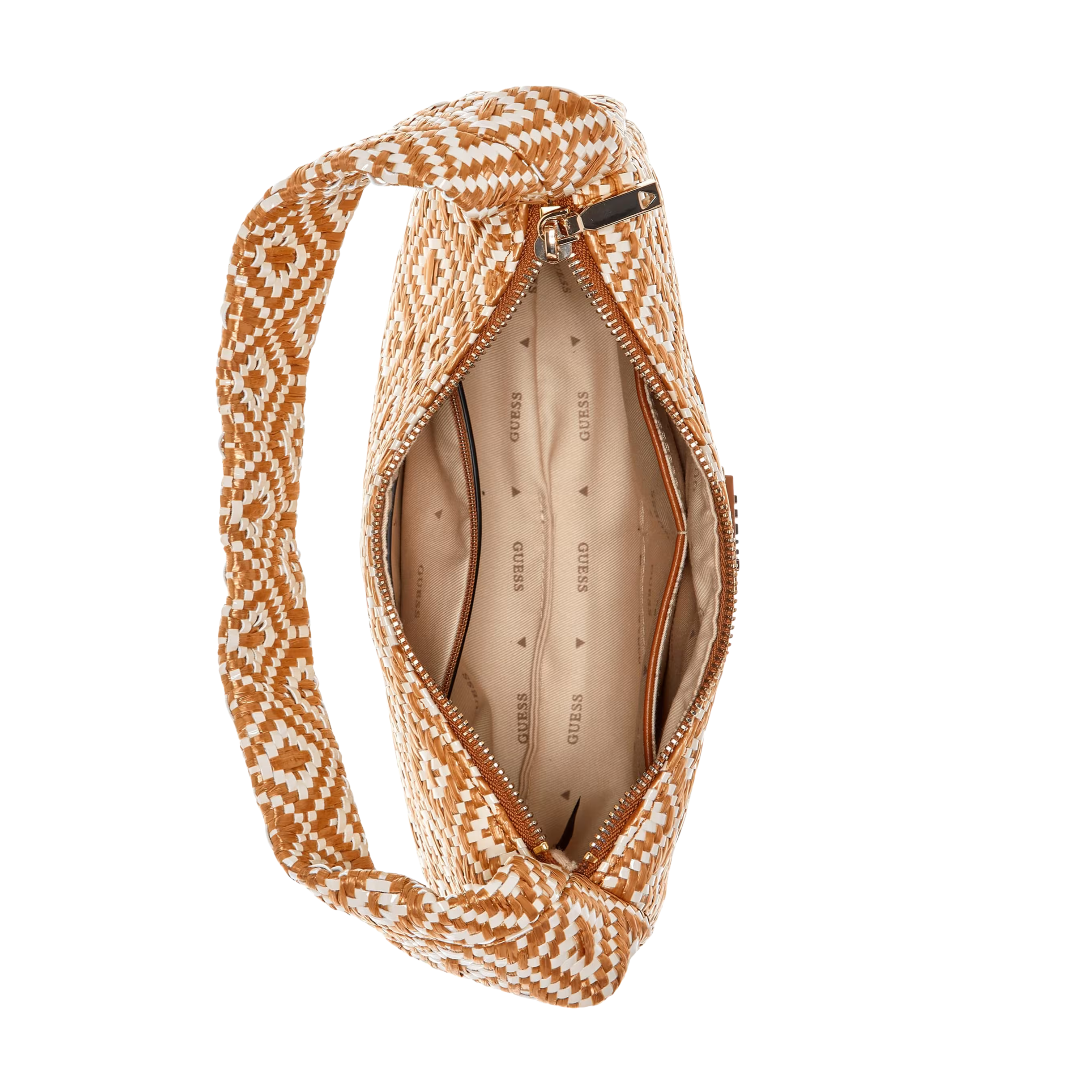 Guess Women Rianee Hobo Bag - Cognac