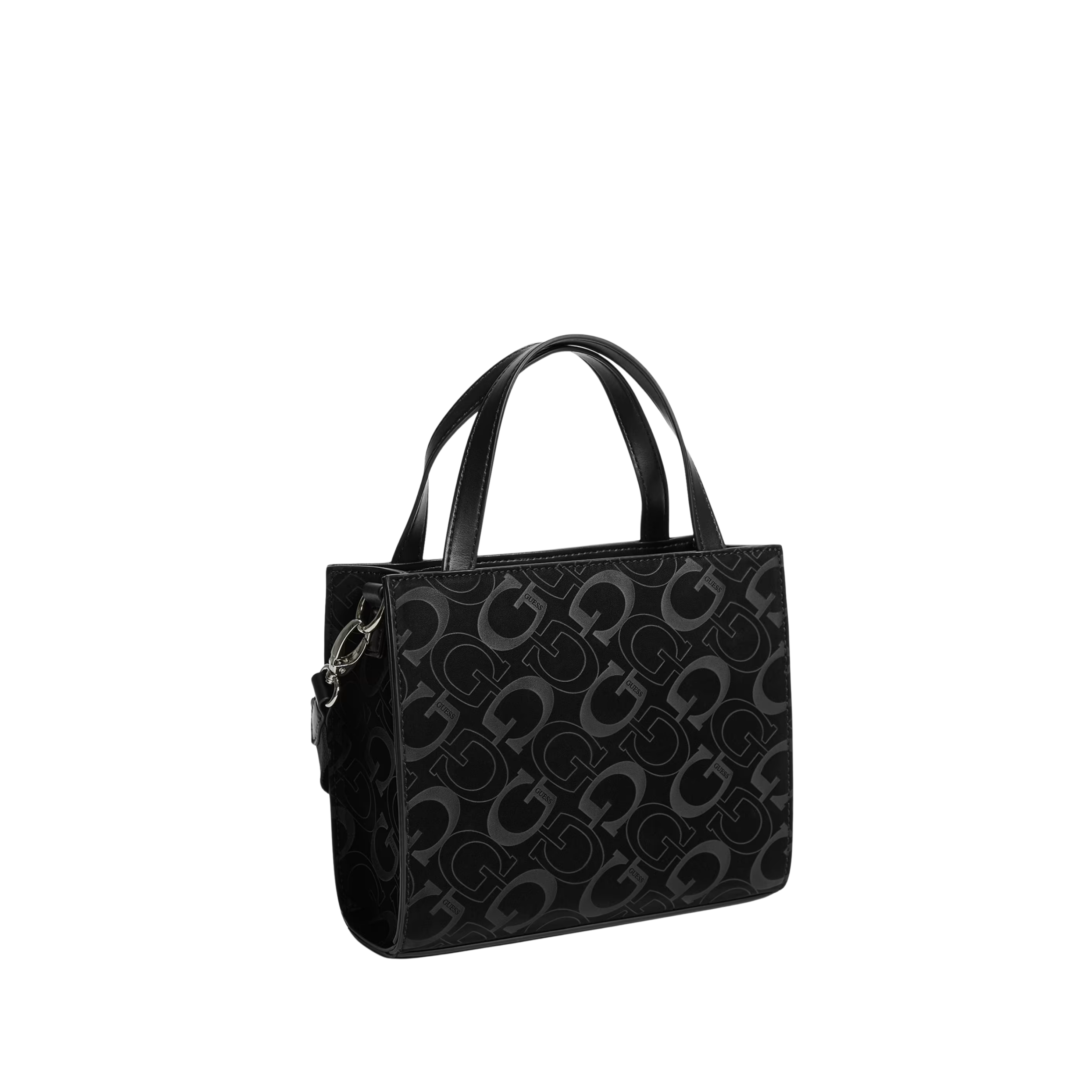 Guess Women Breena Logo Mini Tote - Black