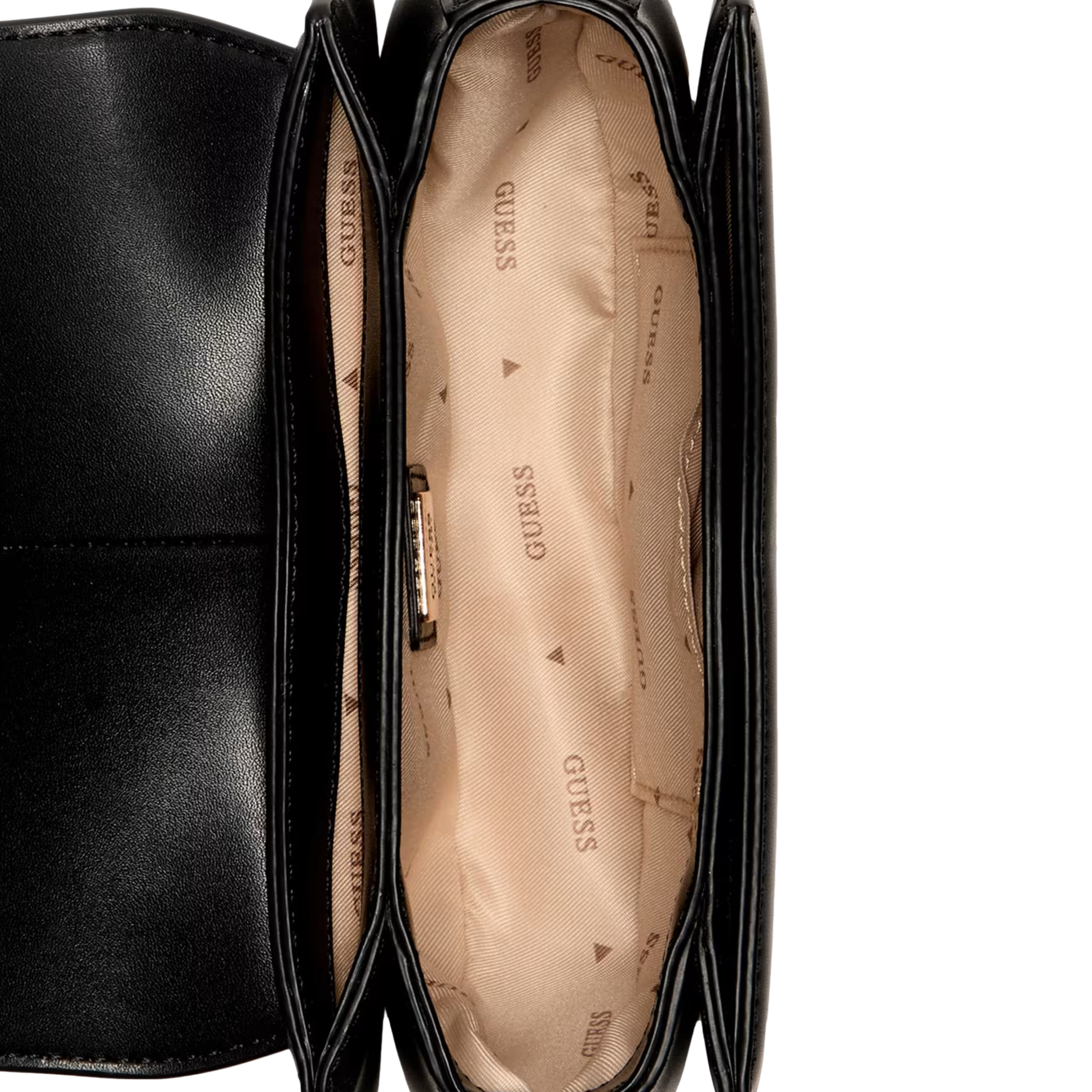 Guess Women Brooke High Society Satchel - Black