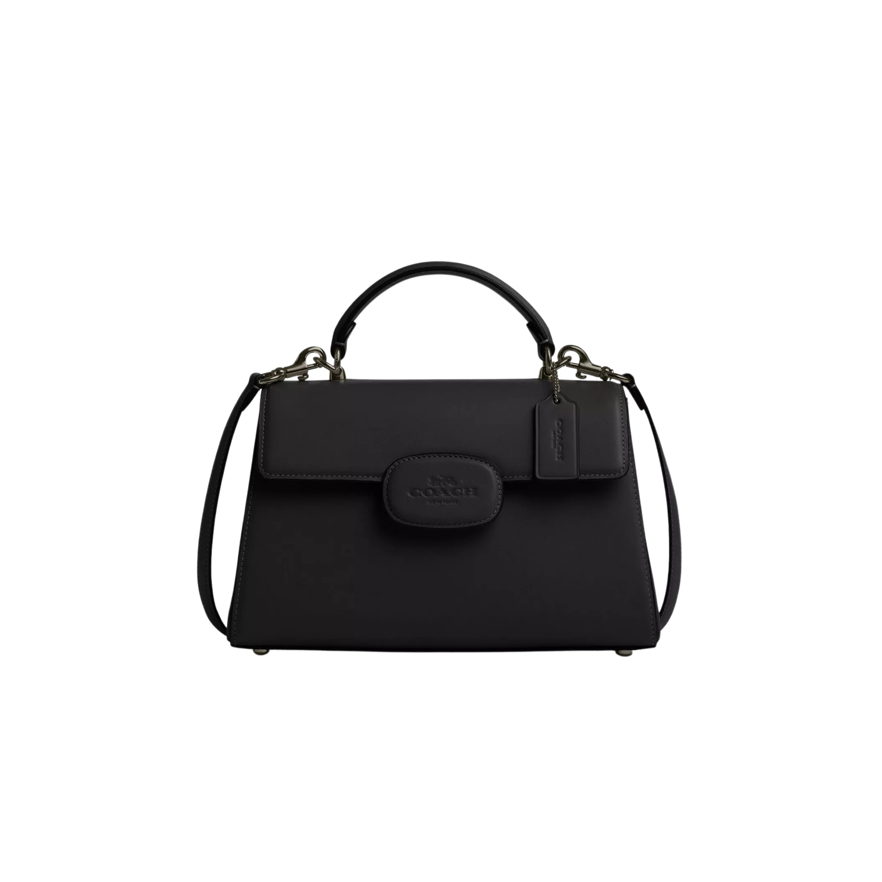 COACH Eliza Top Handle Bag - Black