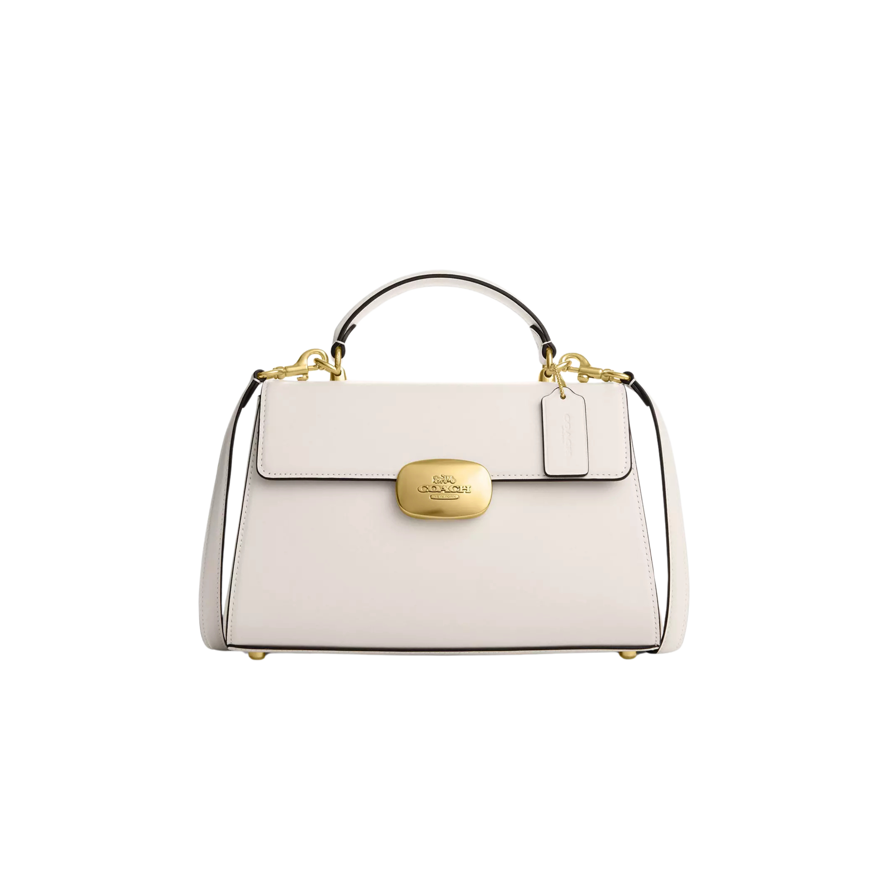 COACH Eliza Top Handle Bag - Chalk