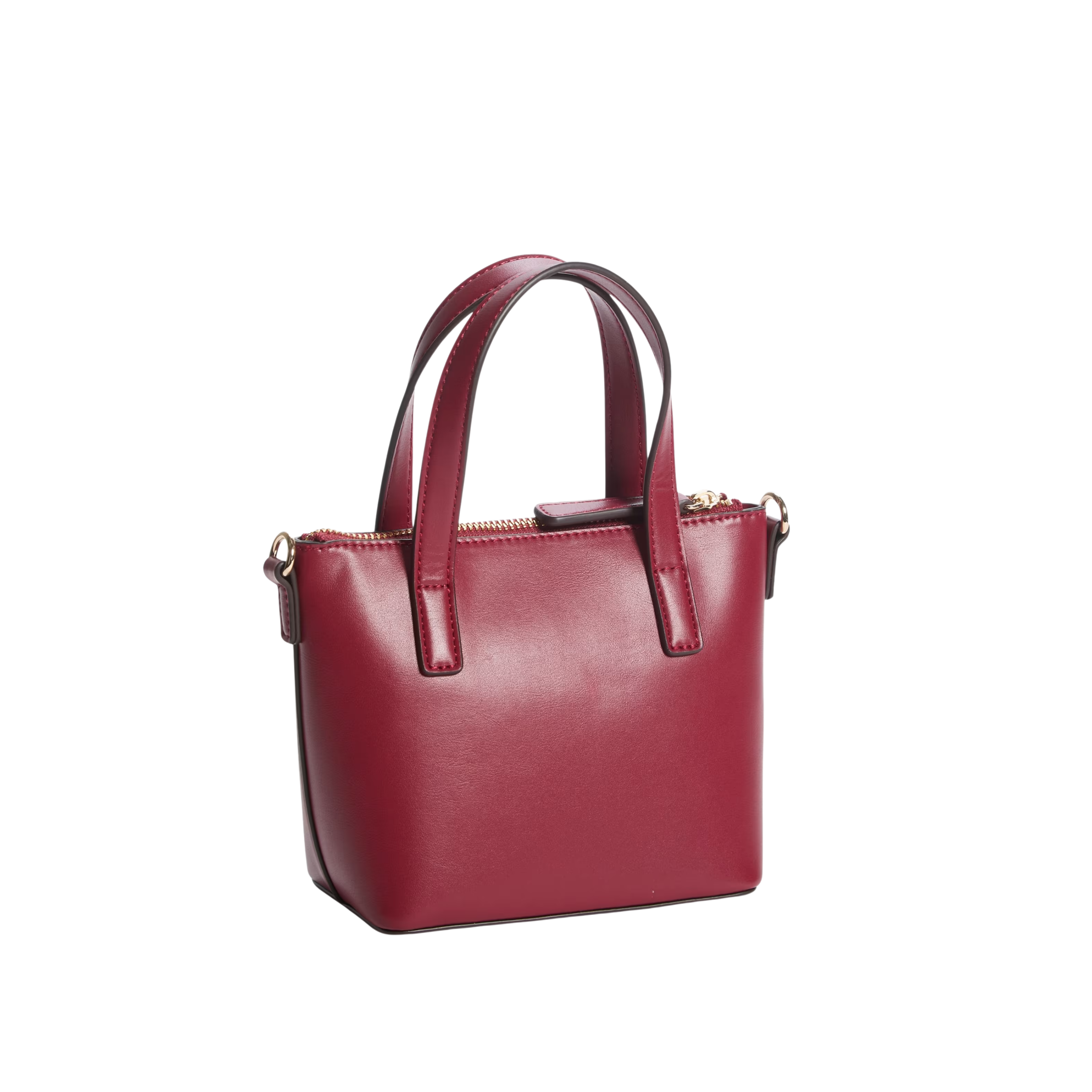 Guess Women Avelina Faux Leather Mini Tote - Red