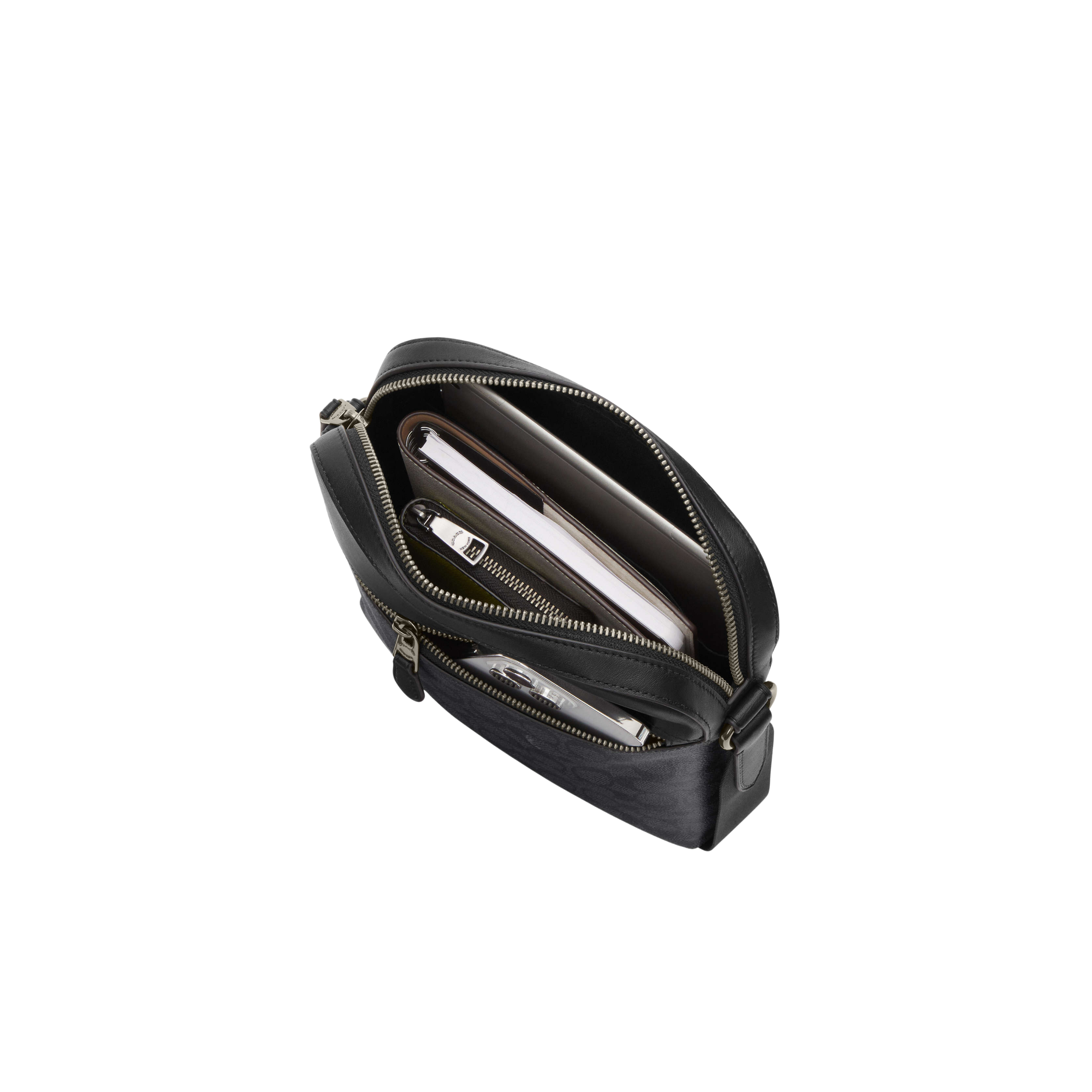 Coach Men Houston Flight Bag - Black
