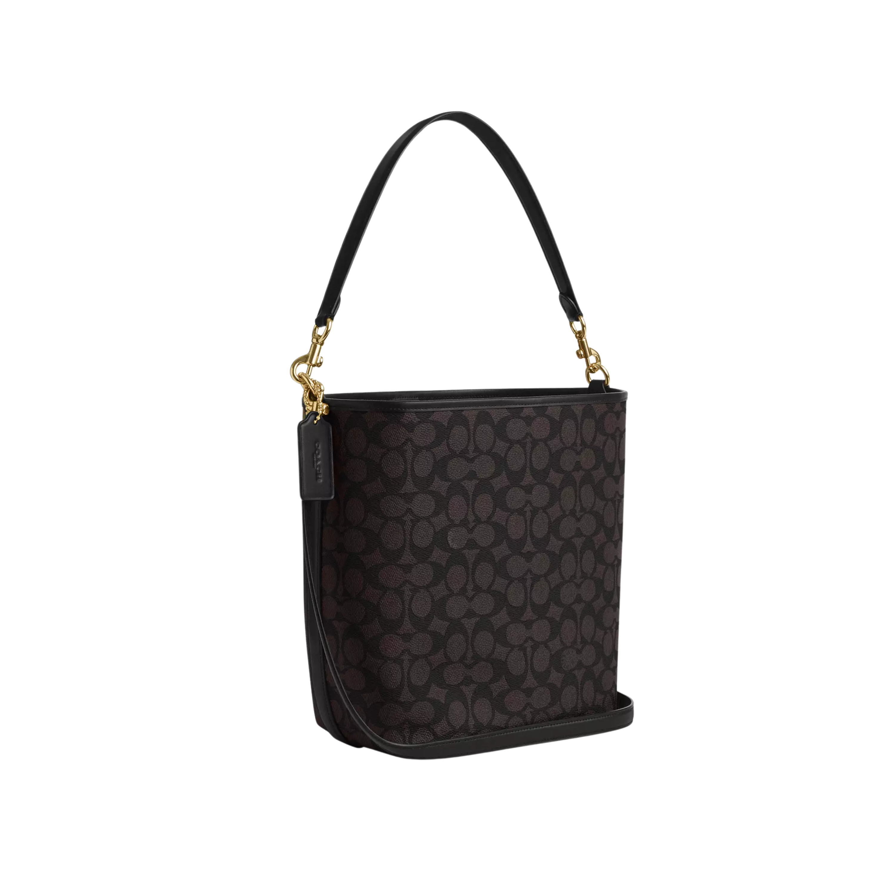 COACH City Large Bucket Bag - Walnut Black