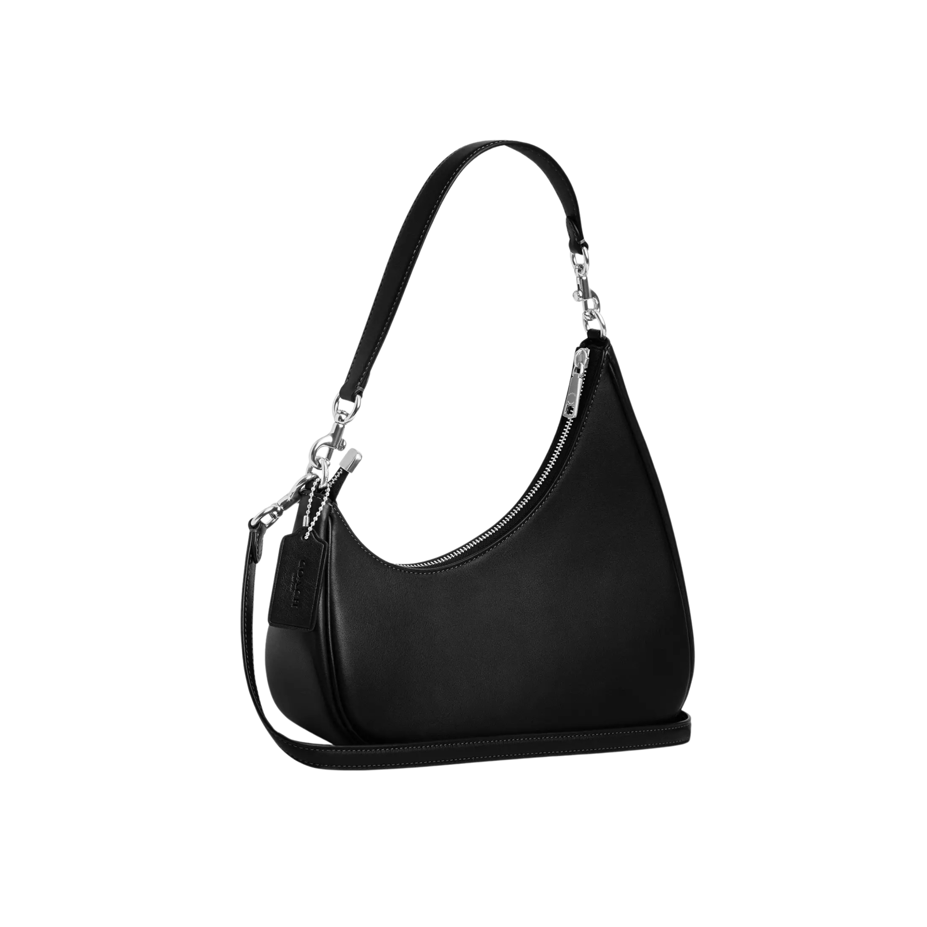 COACH Twisted Teri Shoulder Bag - Black