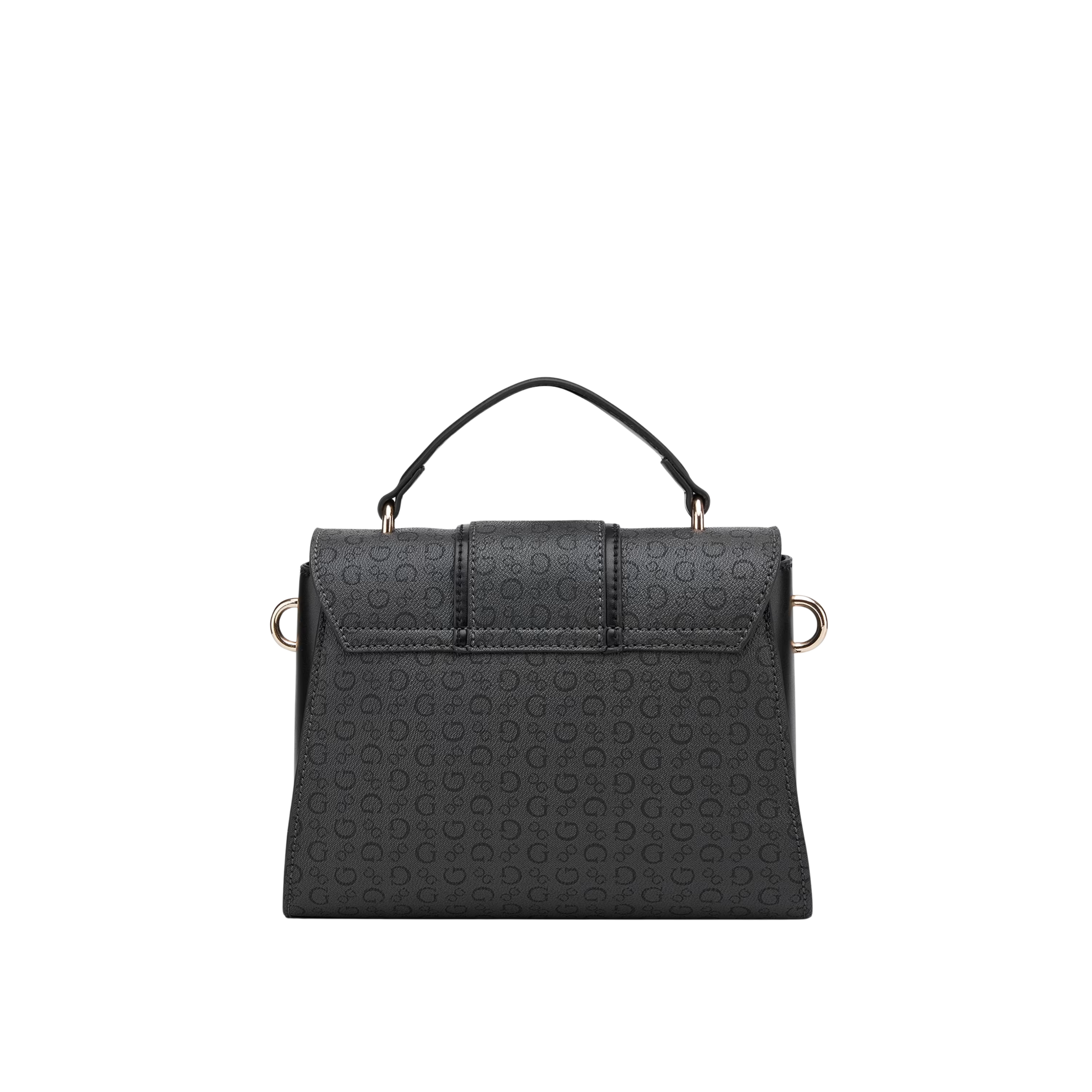 Guess Women Emberly Top Handle Crossbody - Black