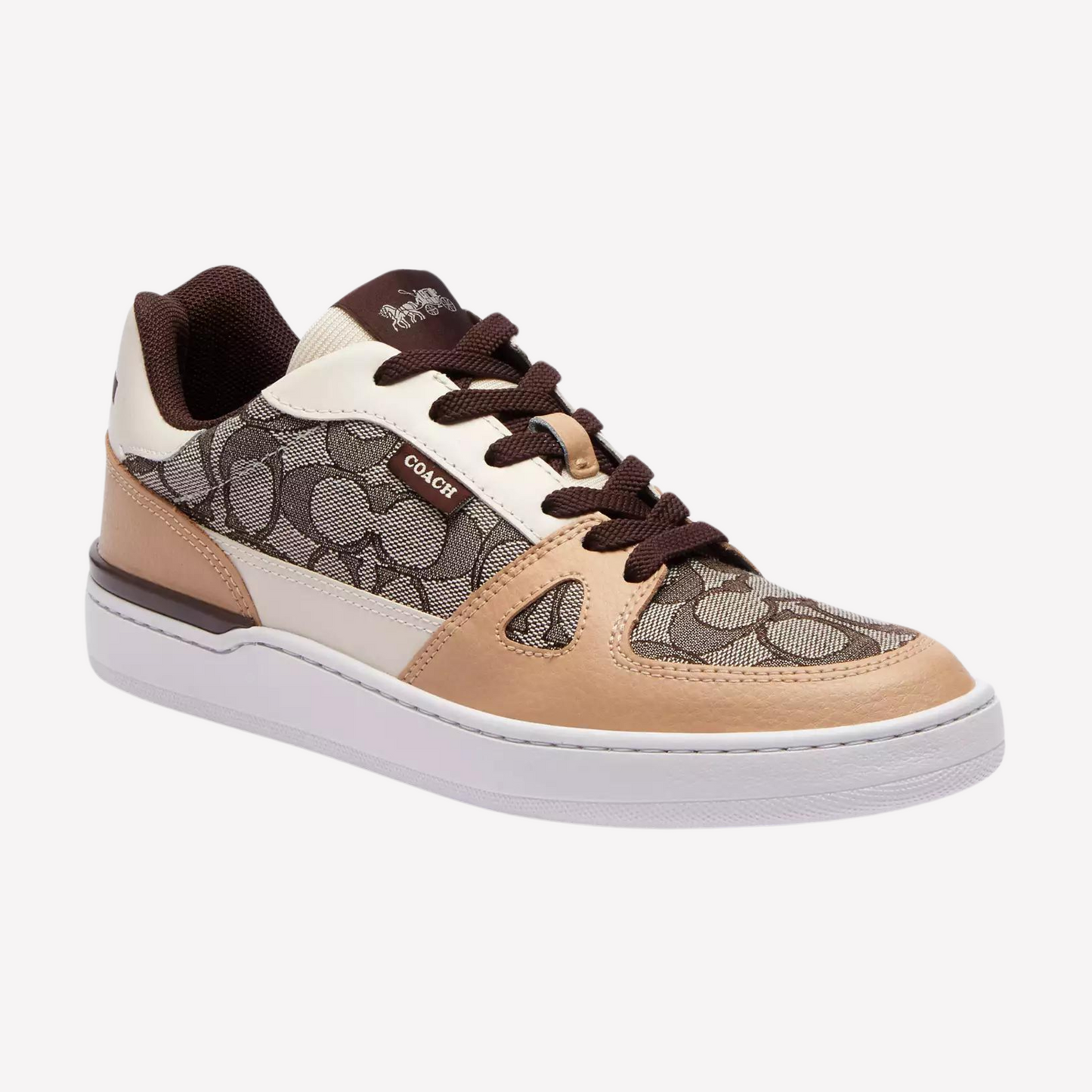 COACH Women's Clip Court Sneaker - Maple