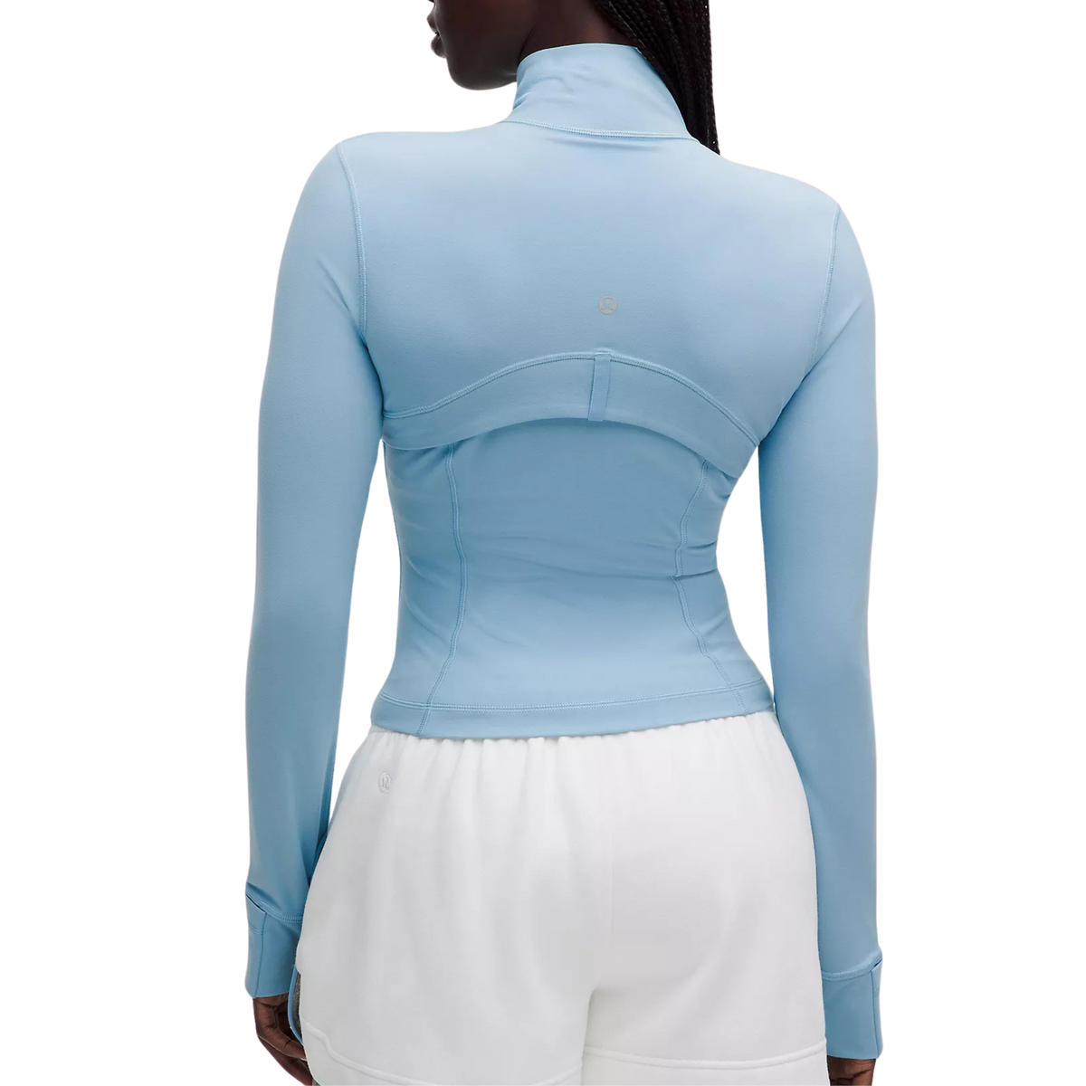 Lululemon Define Cropped Jacket - Dreamy Blue Mirror Silver