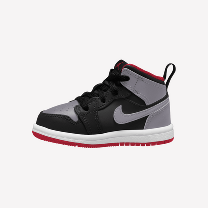 Nike Toddler Jordan AJ1 MID - Cement Grey