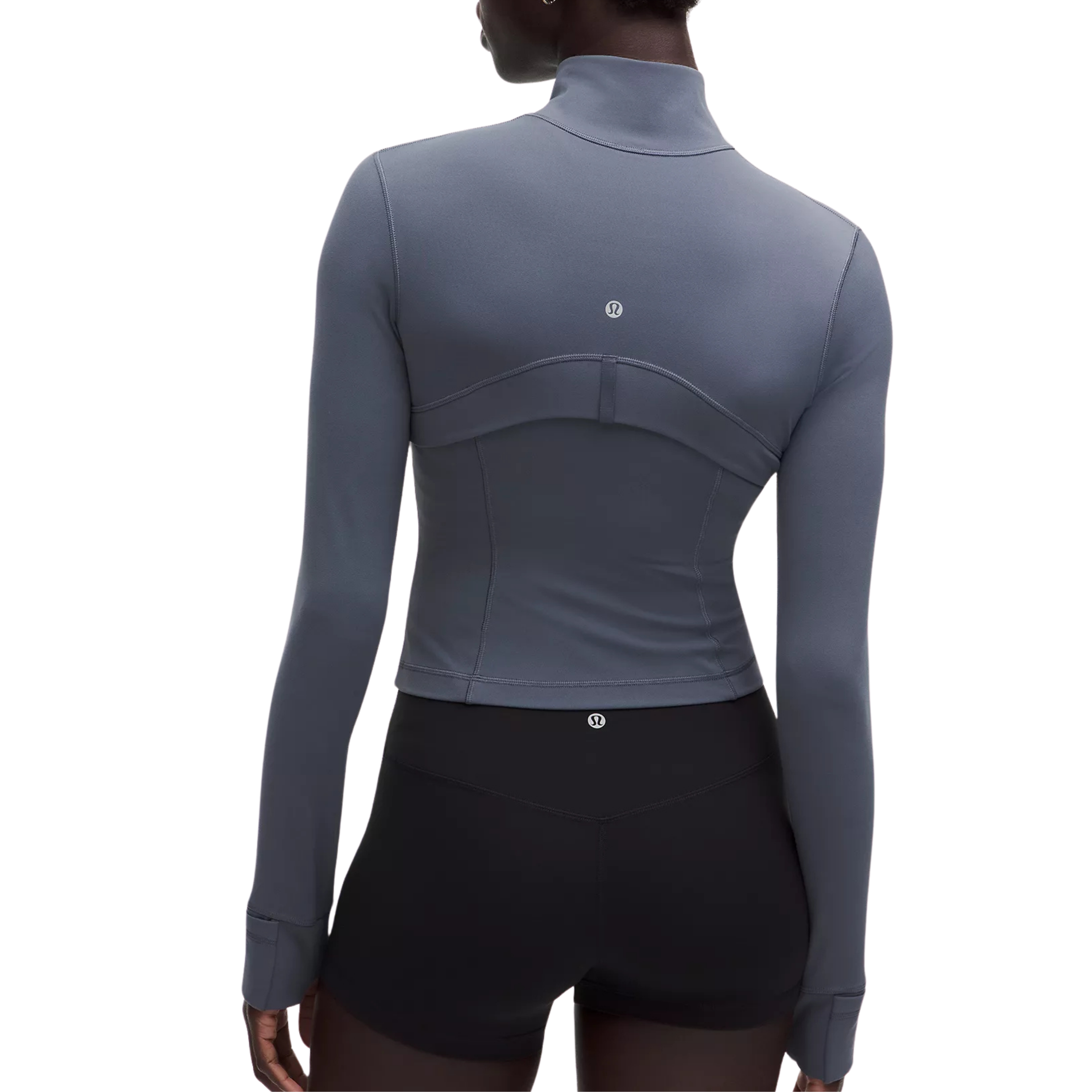 Lululemon Define Cropped Jacket - Dusty Diamond Mirror Silver