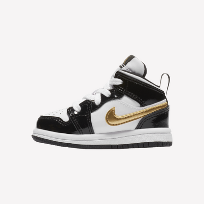 Nike Toddler Jordan AJ1 MID - Metallic Gold