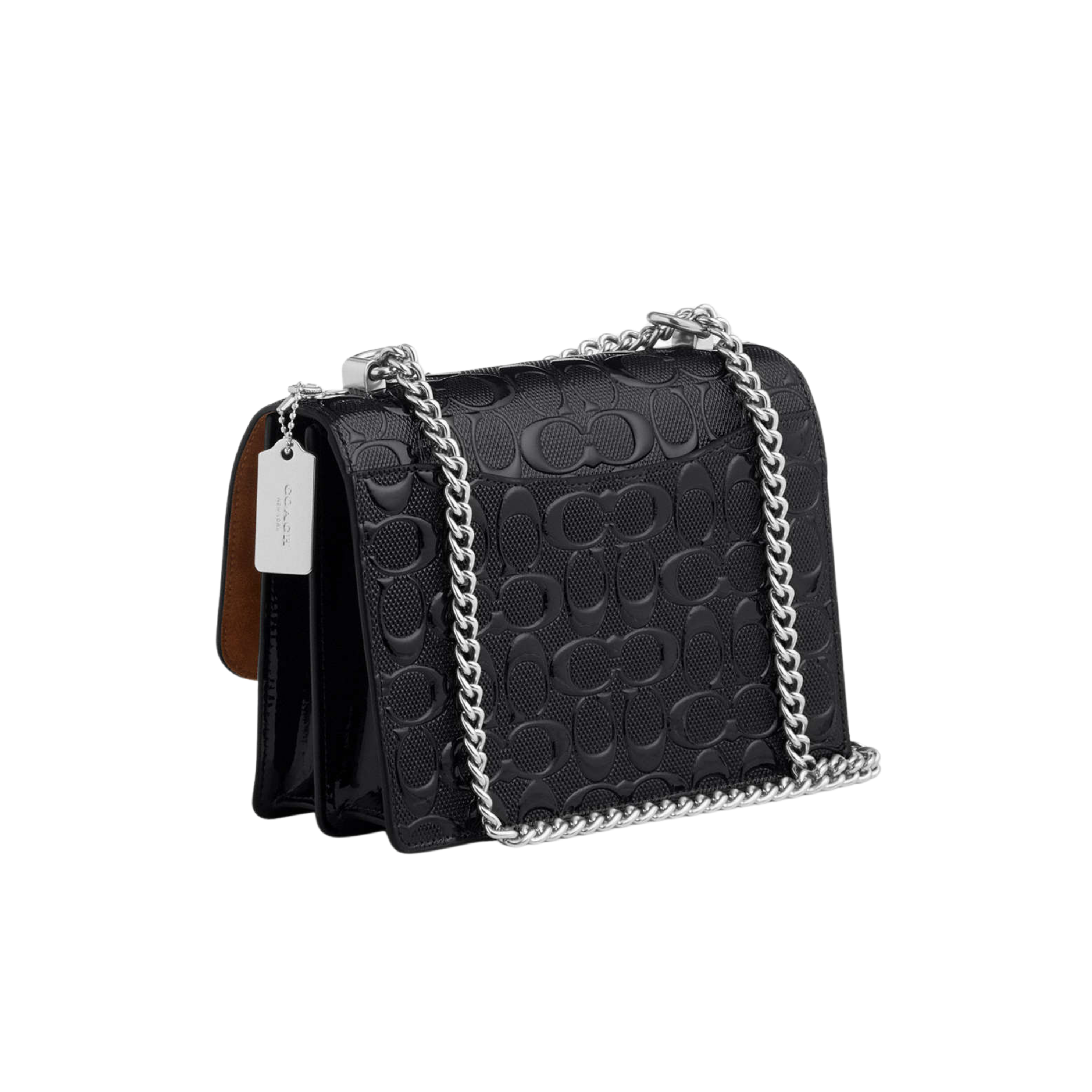 Coach Klare Crossbody - Silver Black