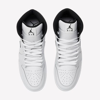 Nike Men's Air Jordan Retro 1 Mid - White Black White