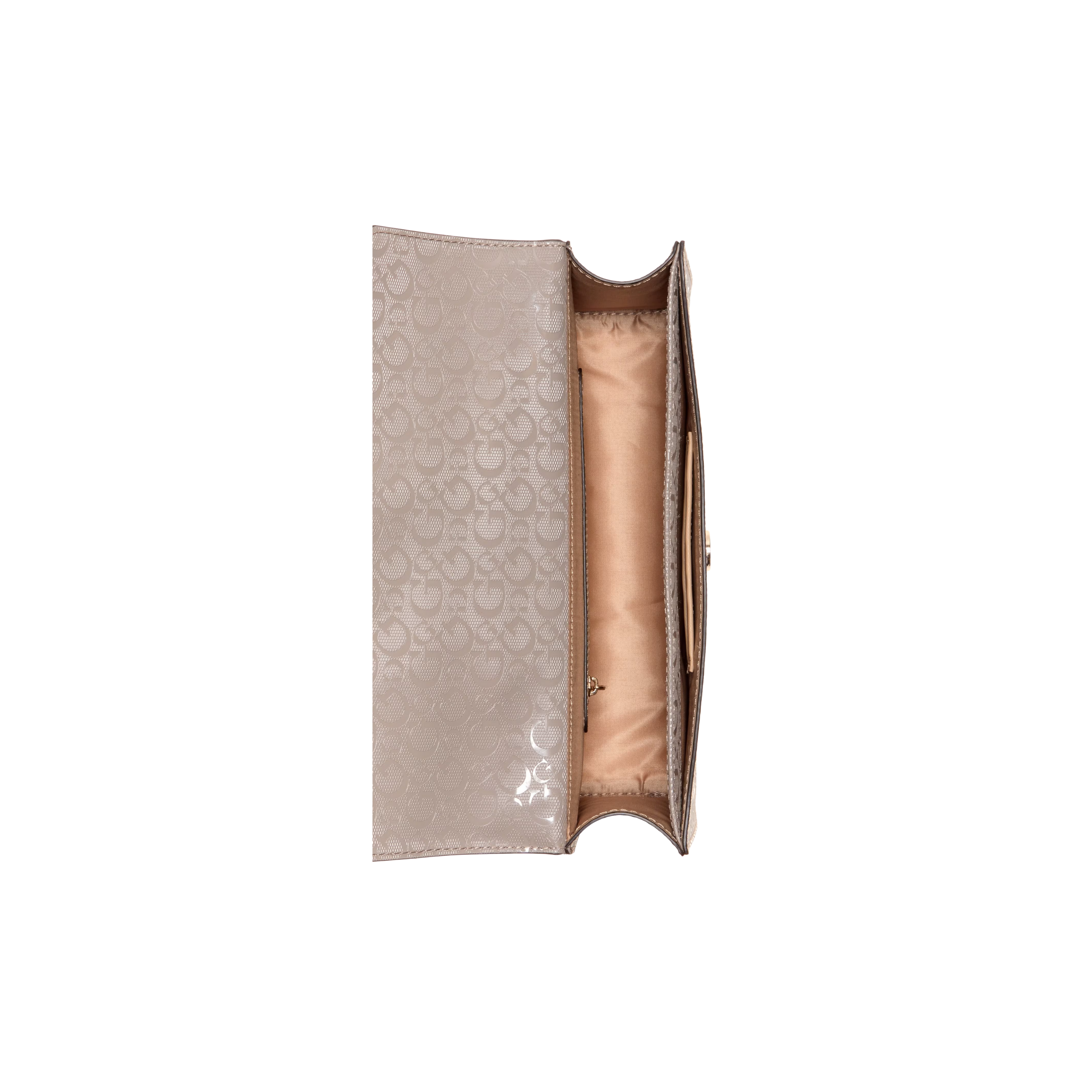 Guess Women Kiran Logo Shine Convertible Crossbody - Gray