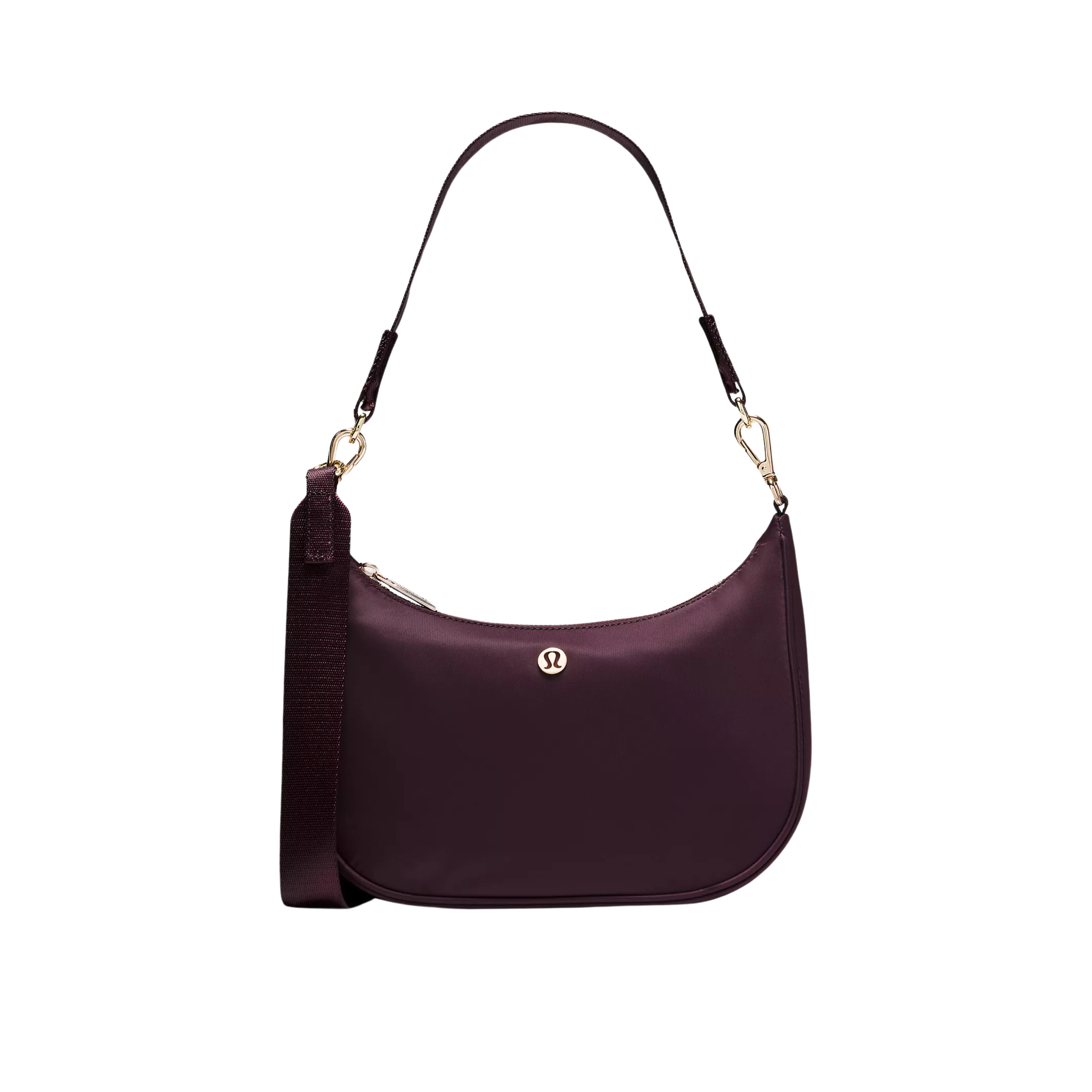 Lululemon City Essentials Small Shoulder Bag 3L - Black Plum